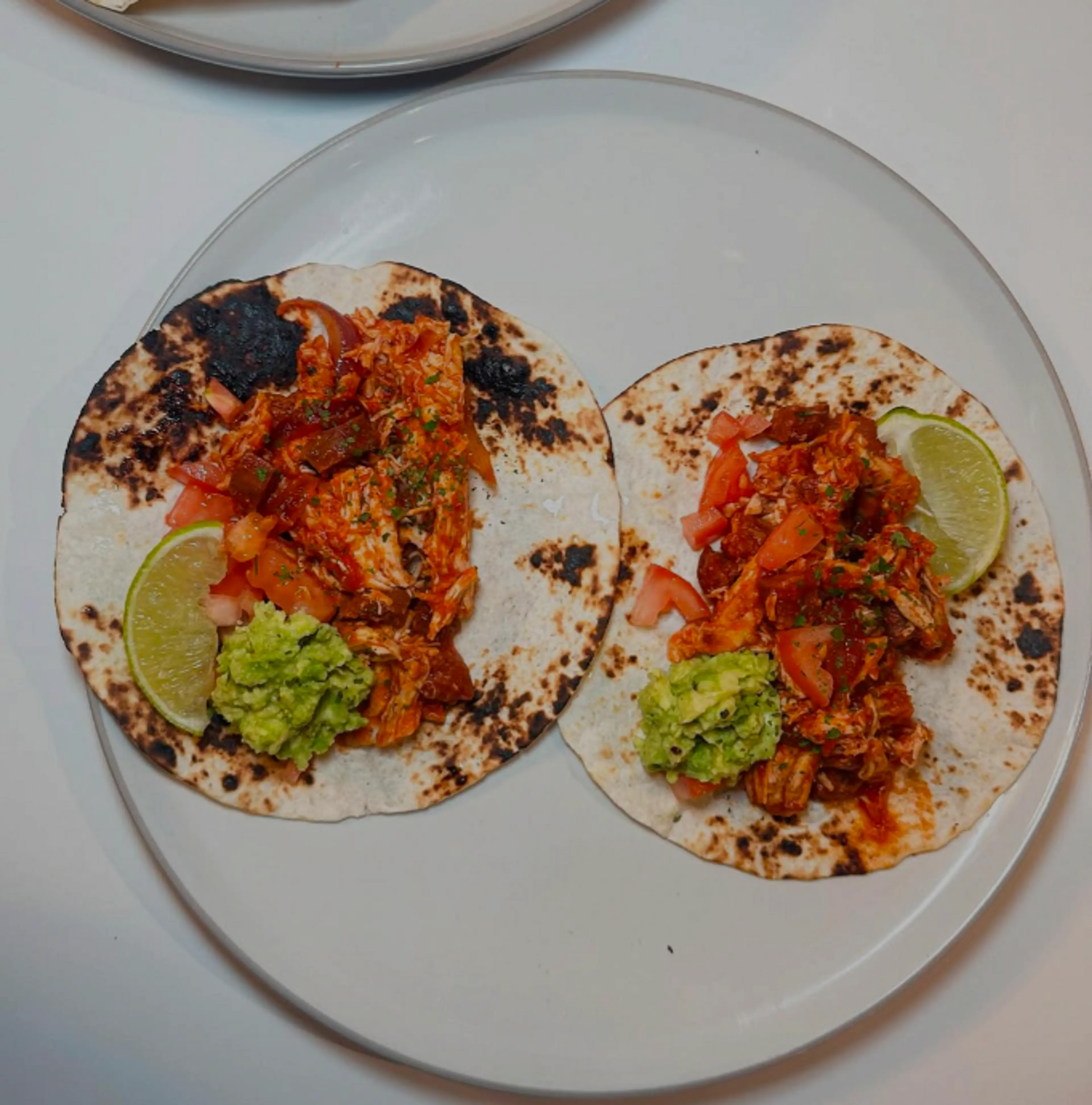 Chicken And Chorizo Tacos