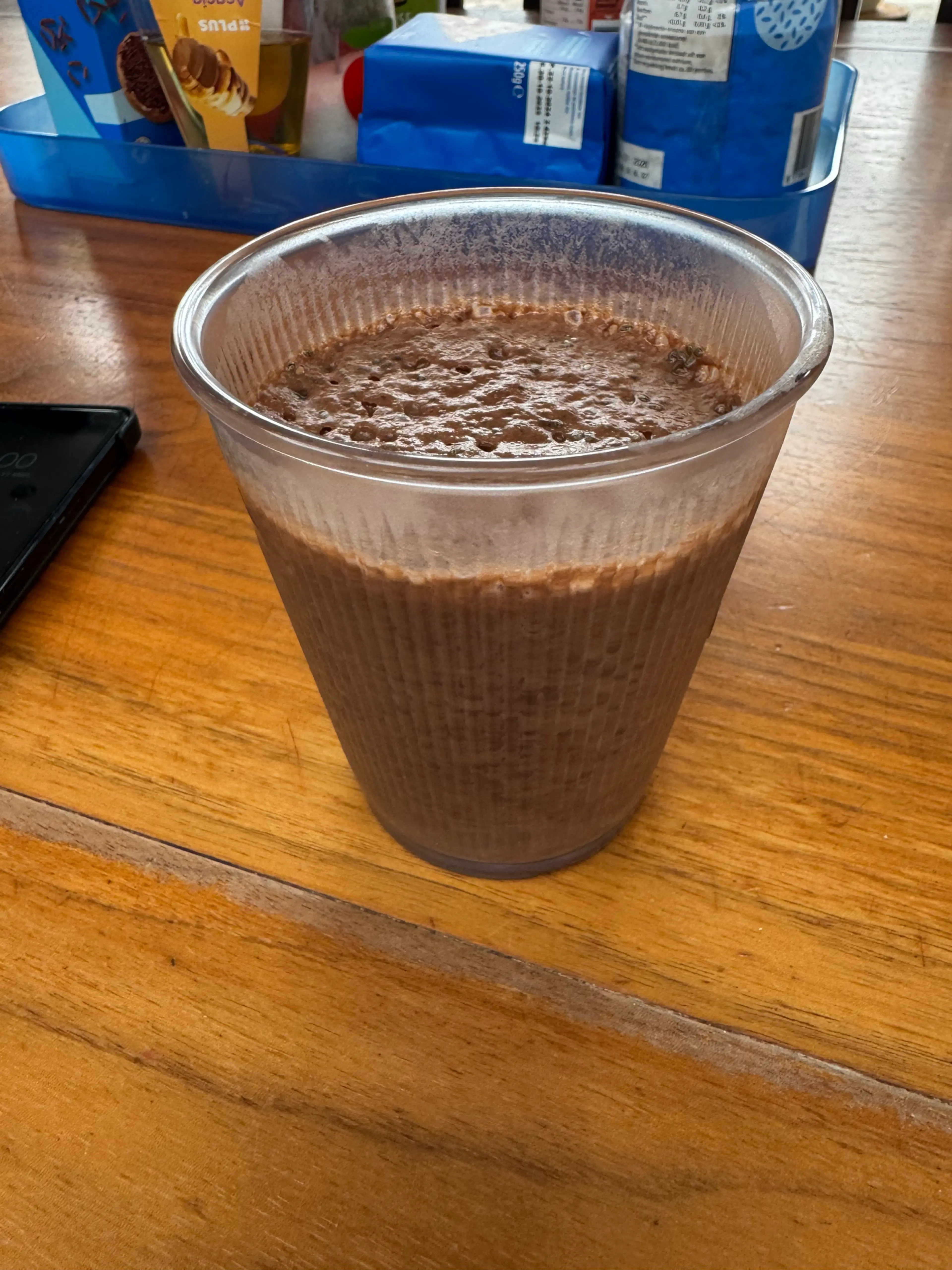 Chia Pudding Cacao Banaan