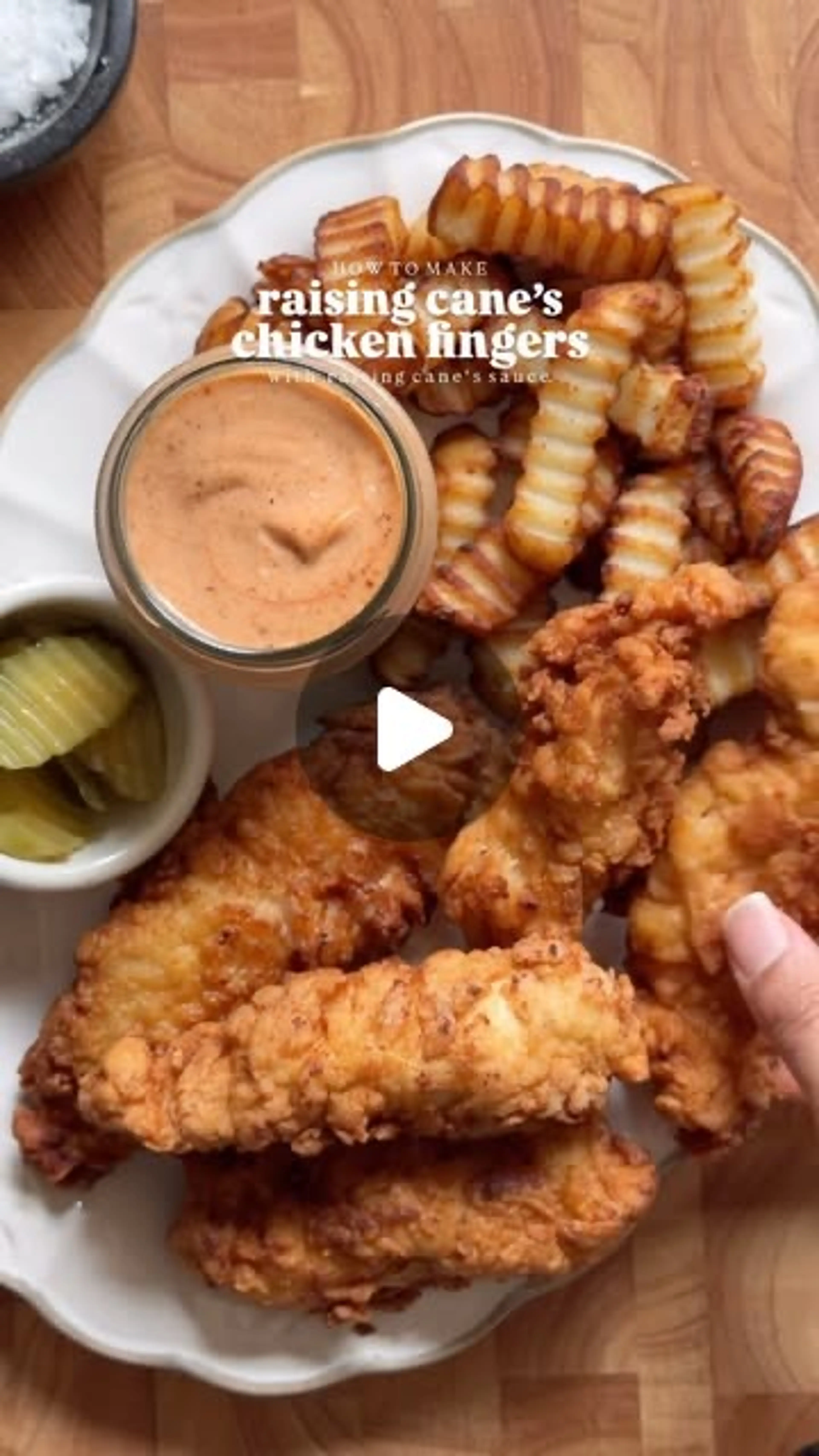 Raising Cane’s-style Chicken Fingers with Canes Sauce