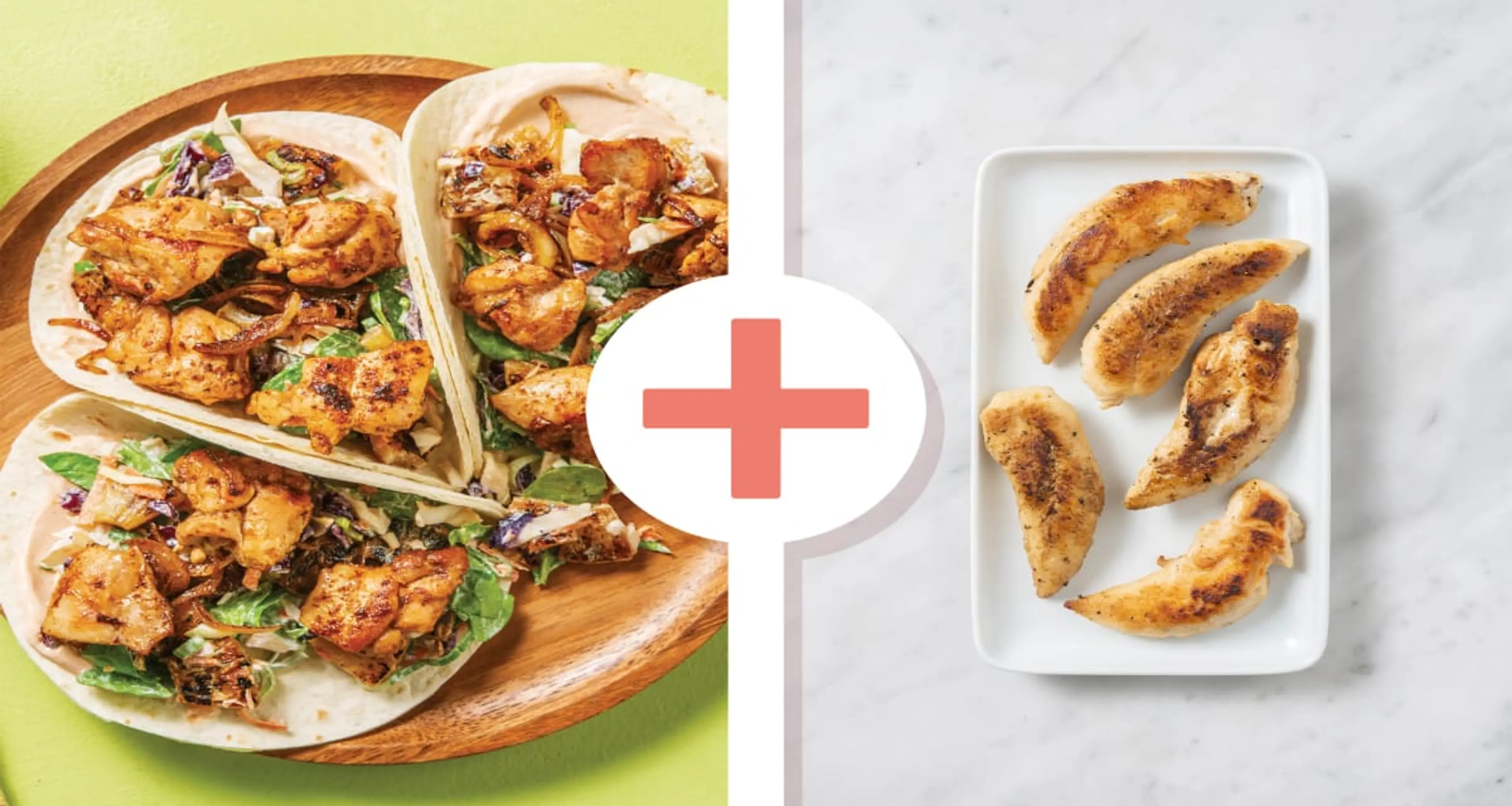 Peri-Peri Chicken Tacos with Charred Pineapple Slaw
