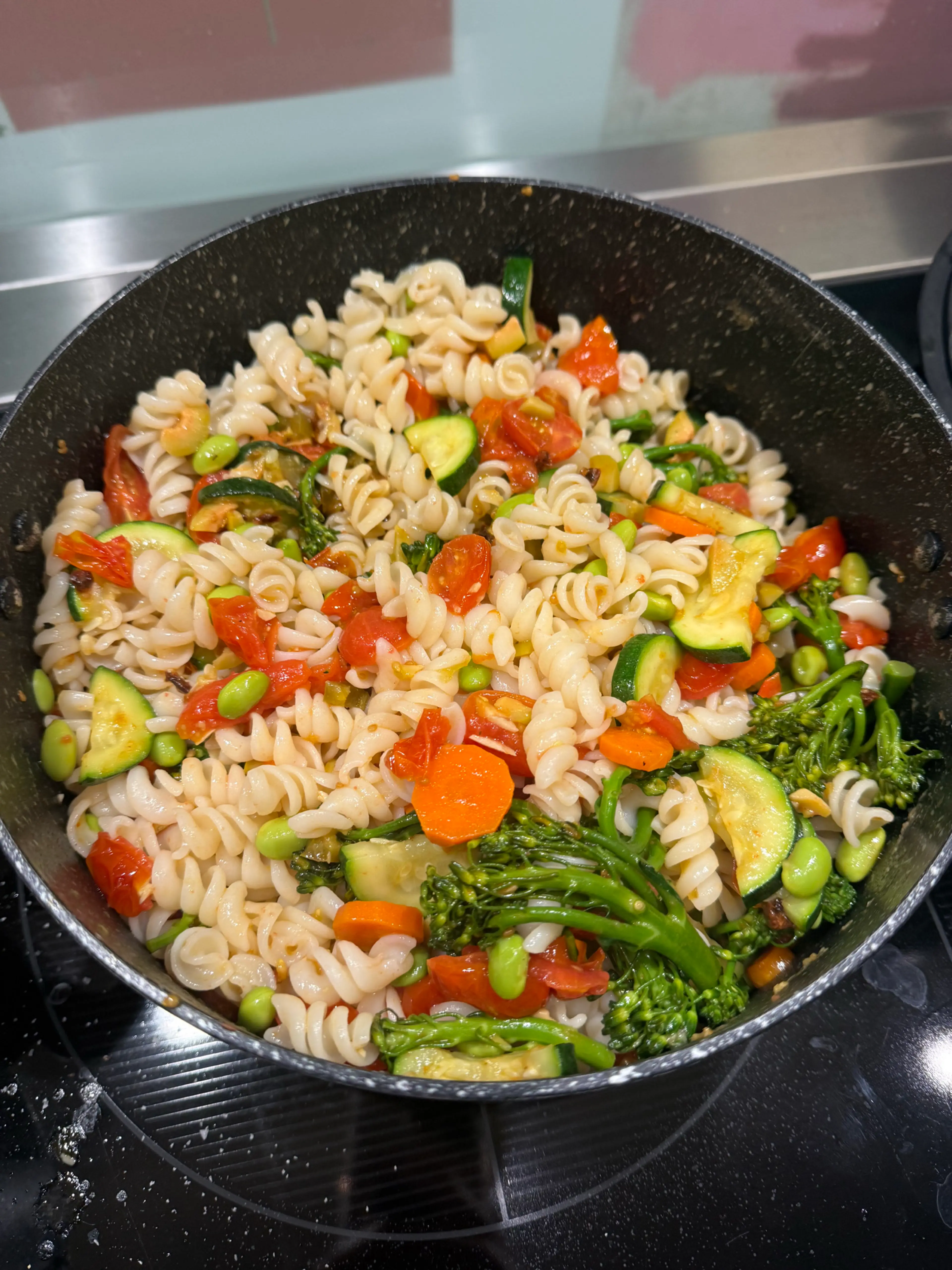 Colorful Veggie Pasta