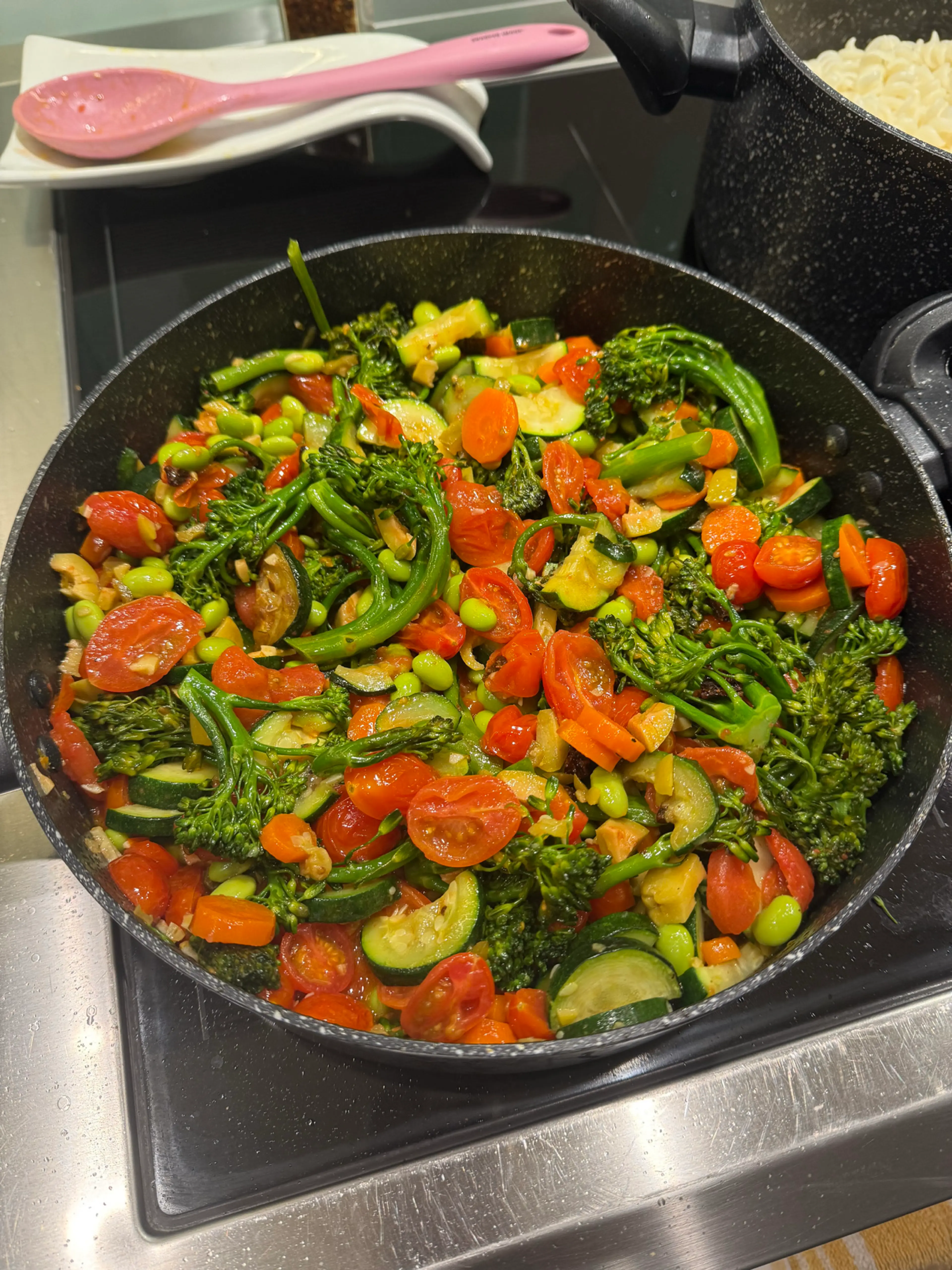 Colorful Veggie Pasta