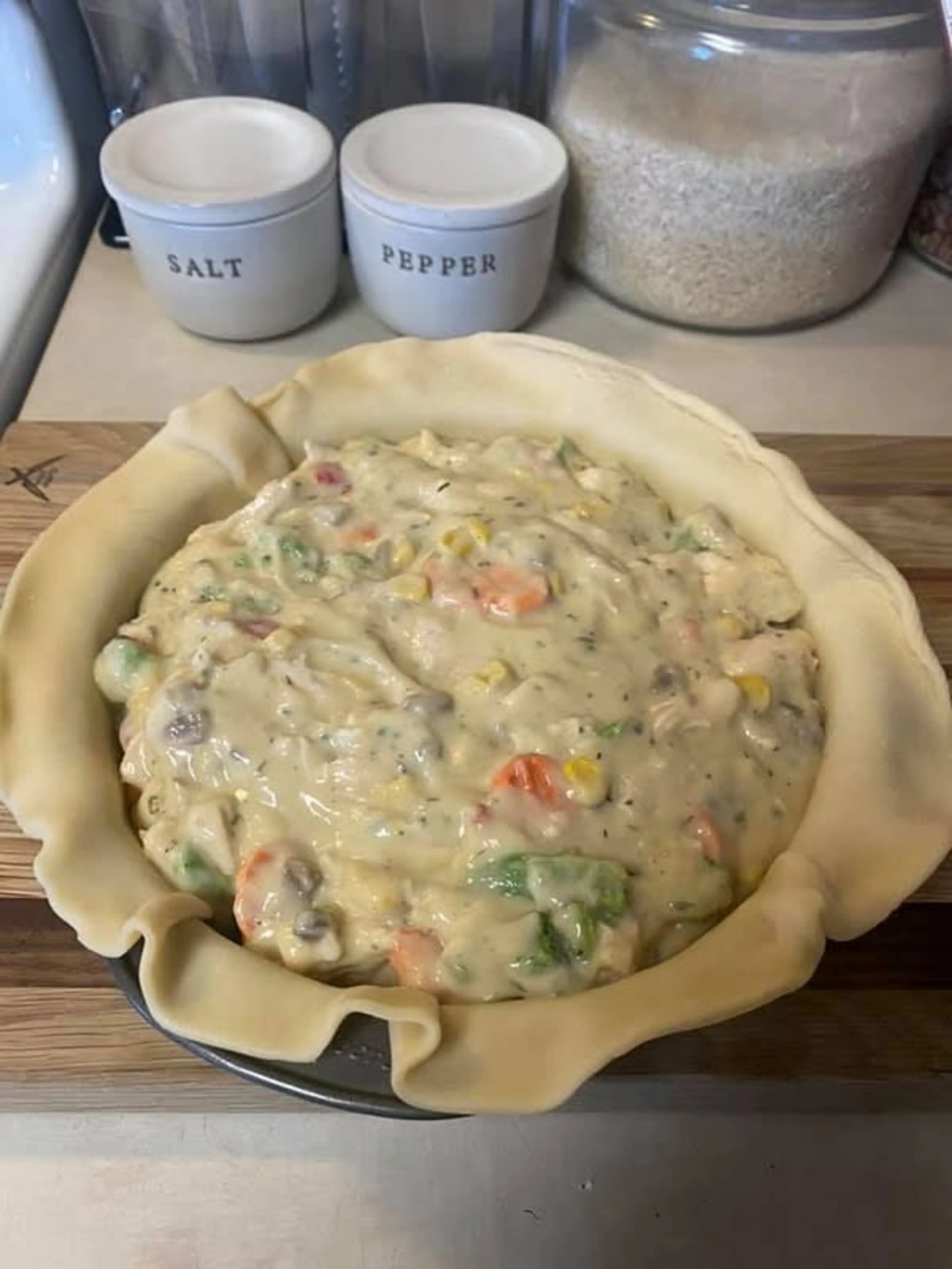 Easy Peasy Chicken Pot Pie