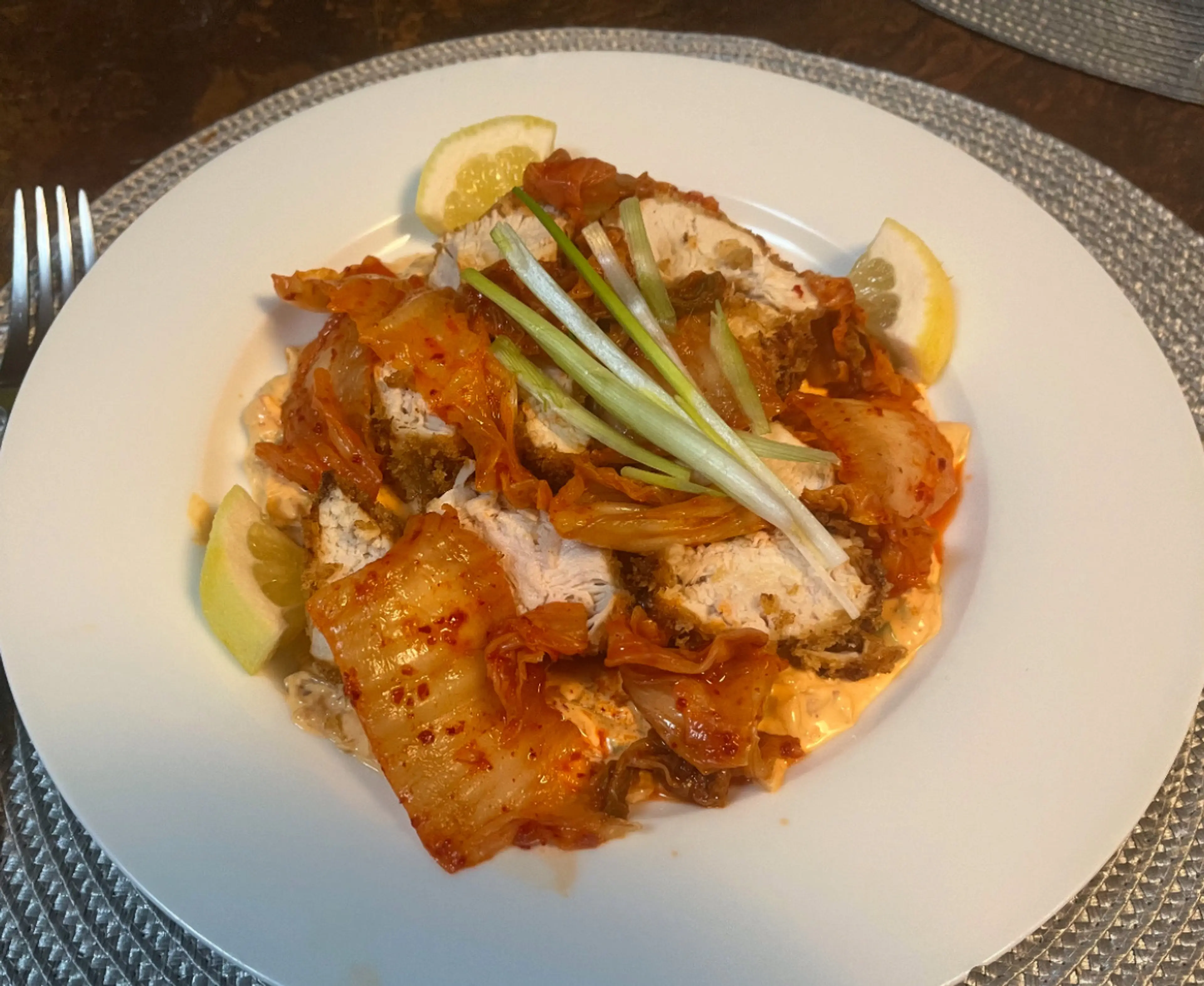 Hot 'n' Crispy Chicken Cutlets with Kimchi Ranch