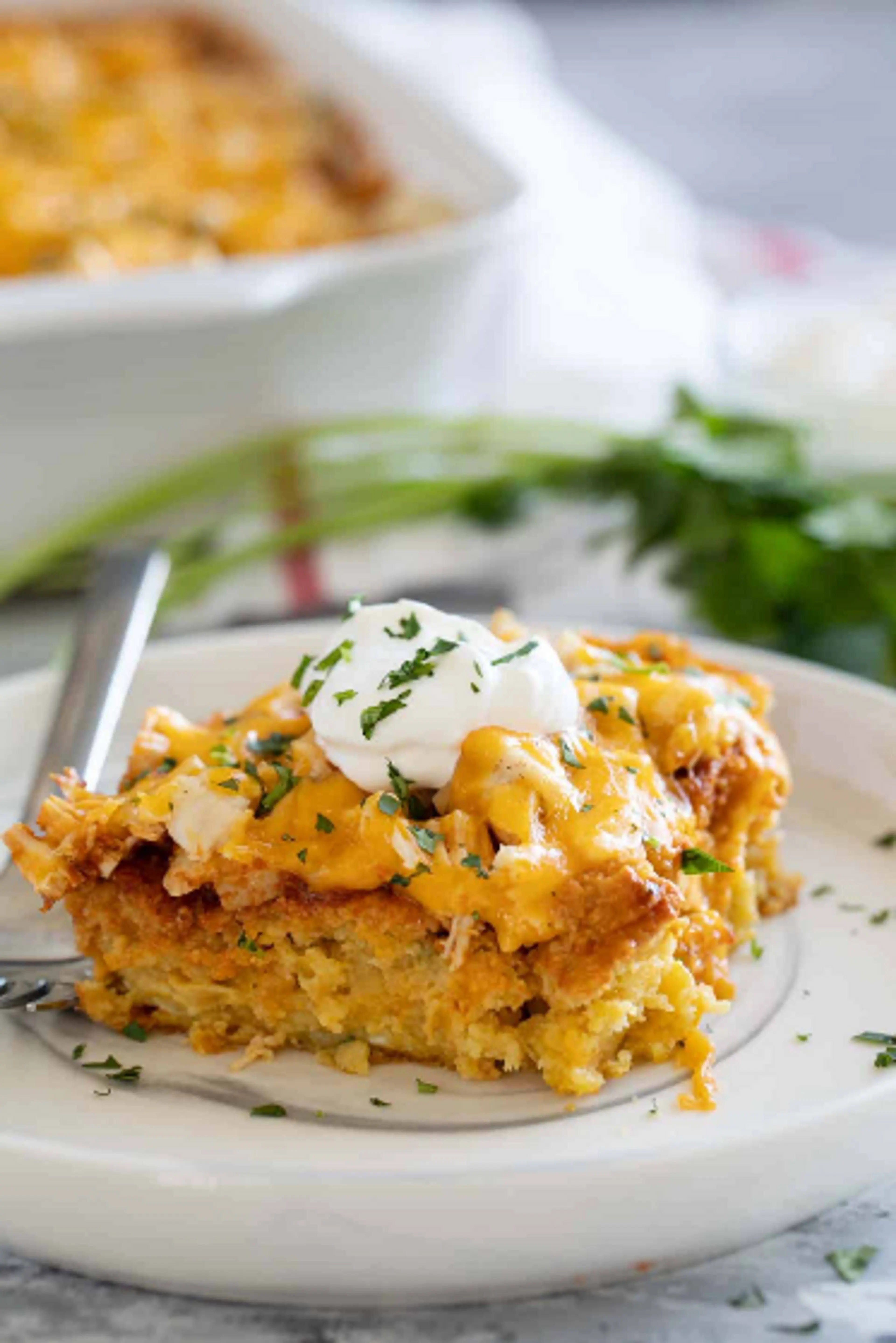 Chicken Tamale Casserole