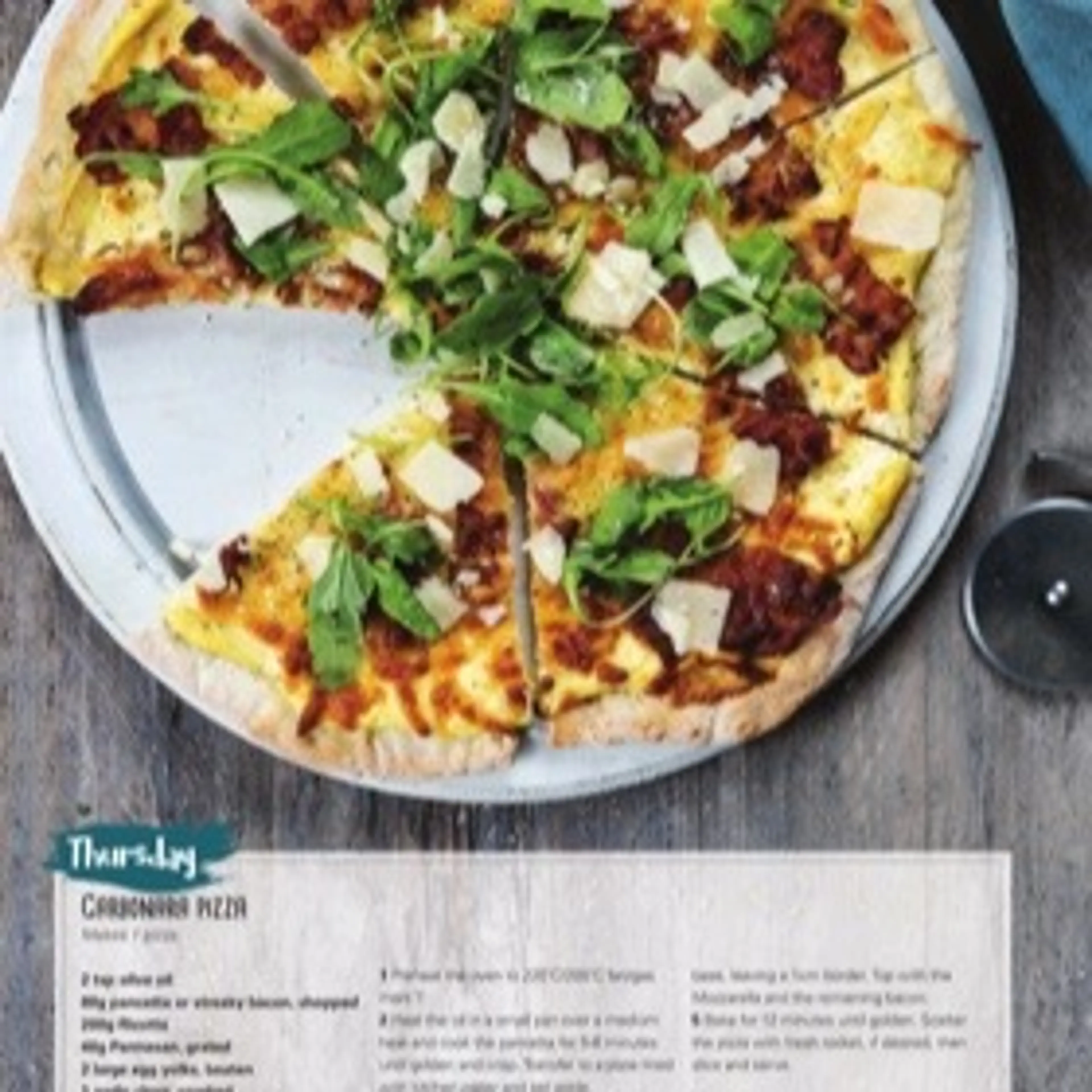 CARBONARA PIZZA