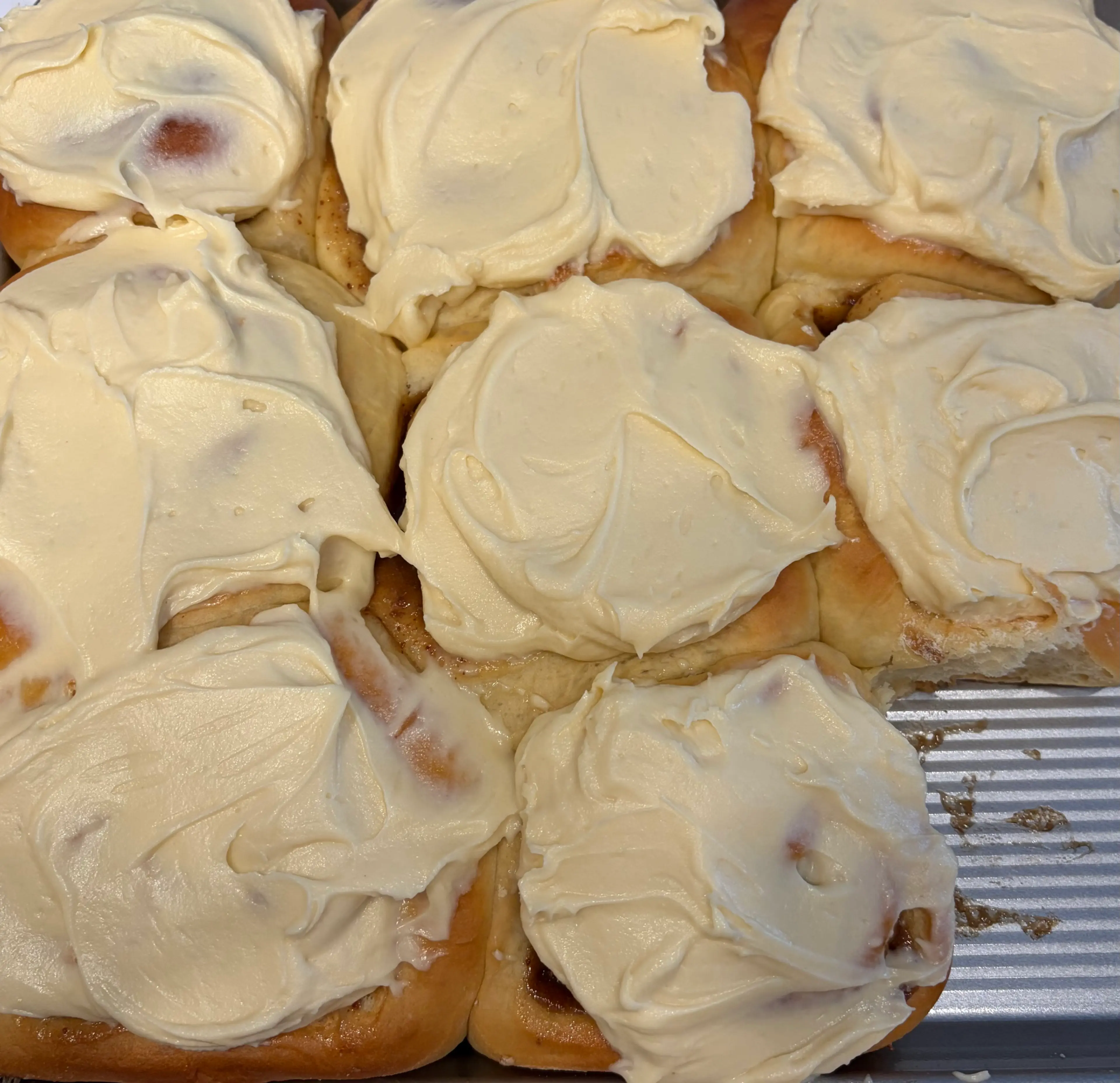 MILK BREAD CINNAMON ROLLS