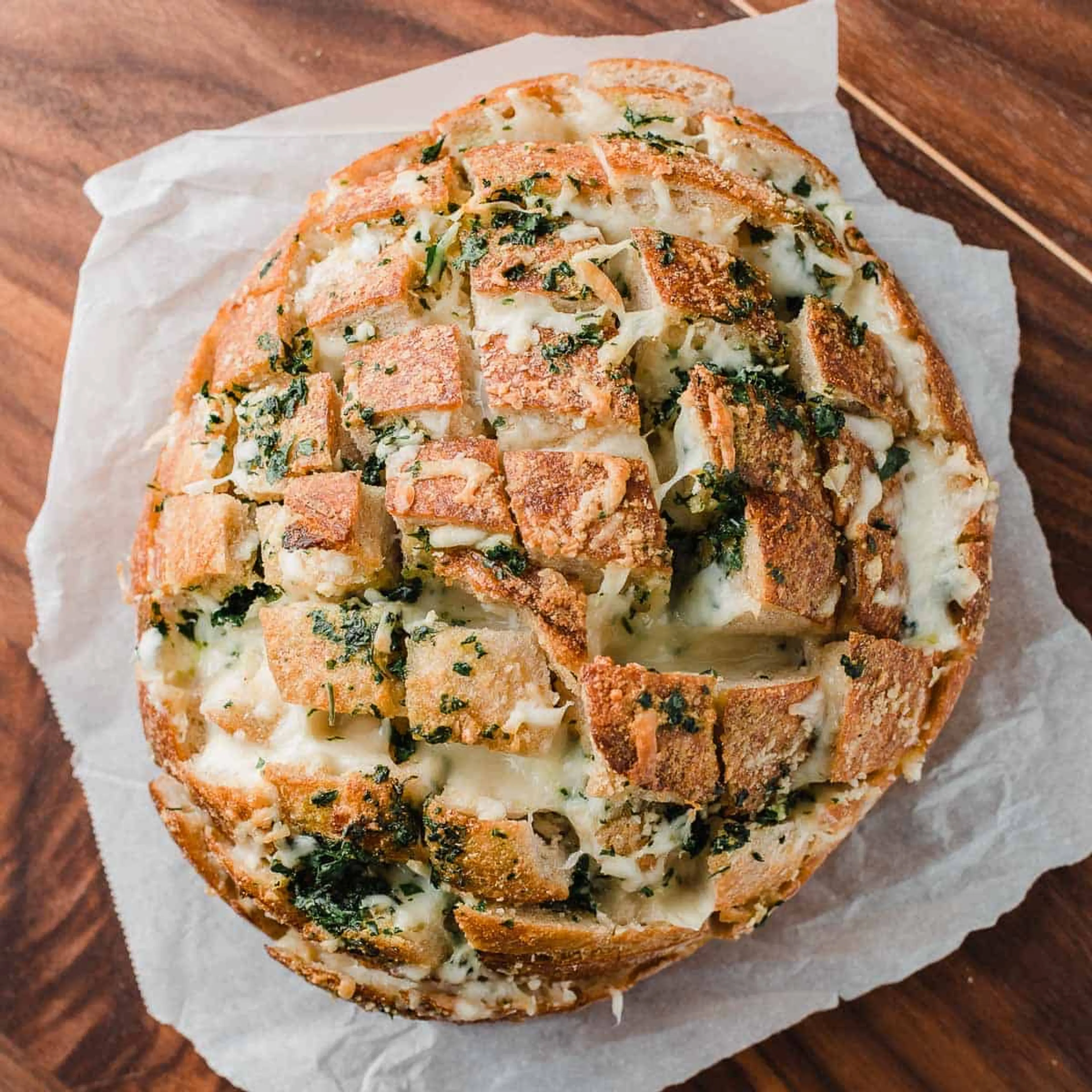Pull-Apart Cheese Bread Recipe
