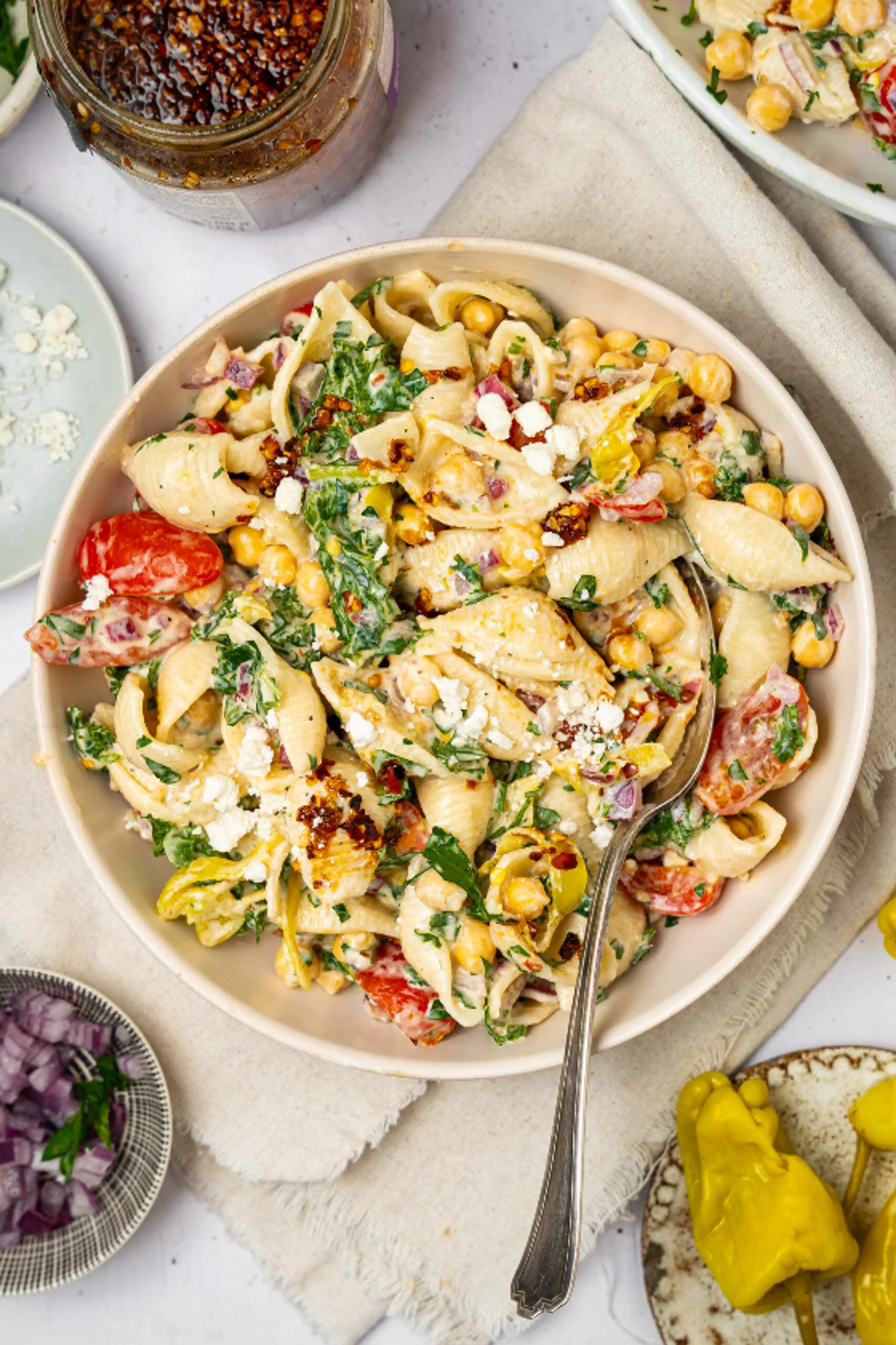 Spicy Pasta Salad
