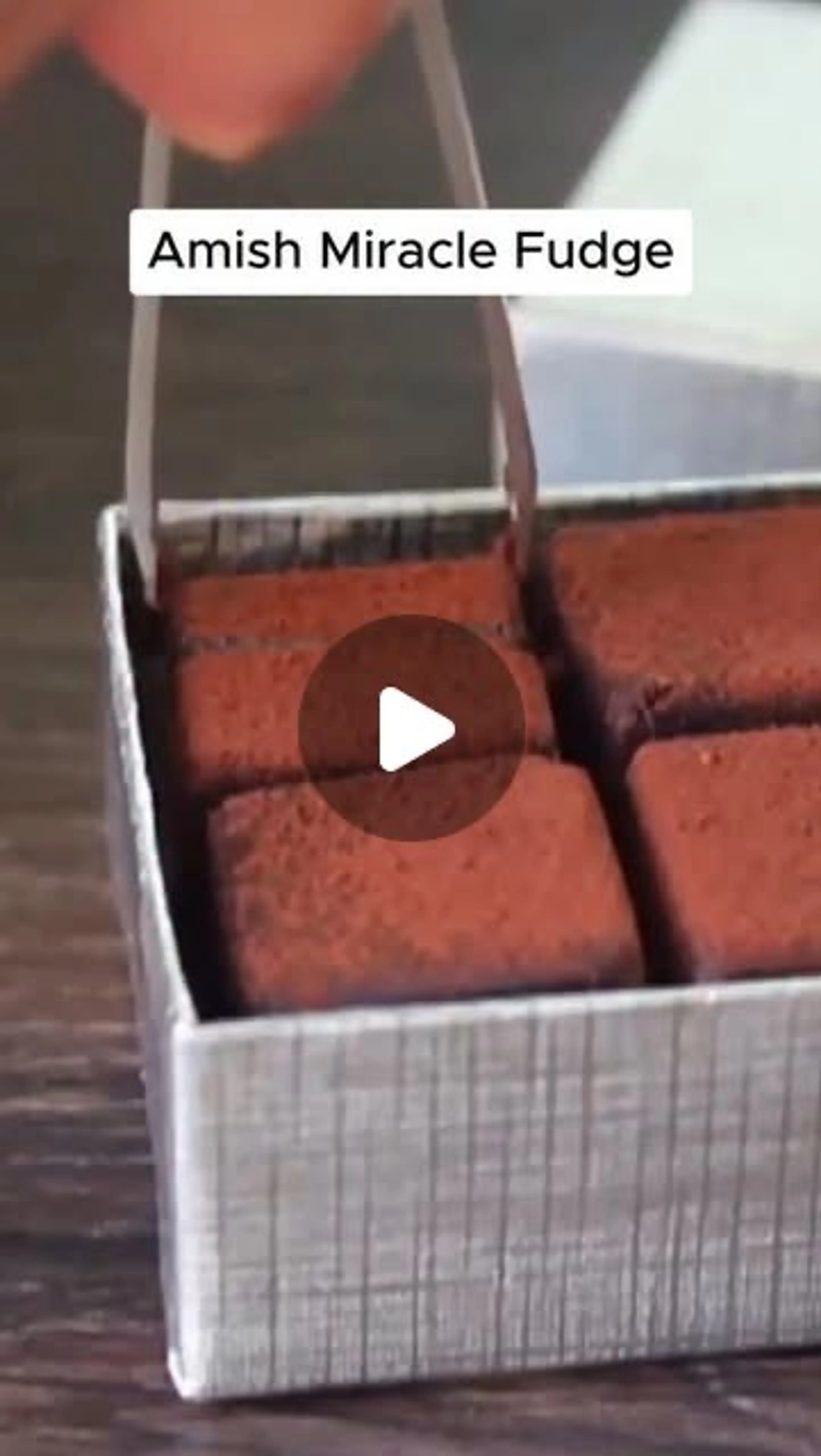 Amish Miracle Fudge — No Baker