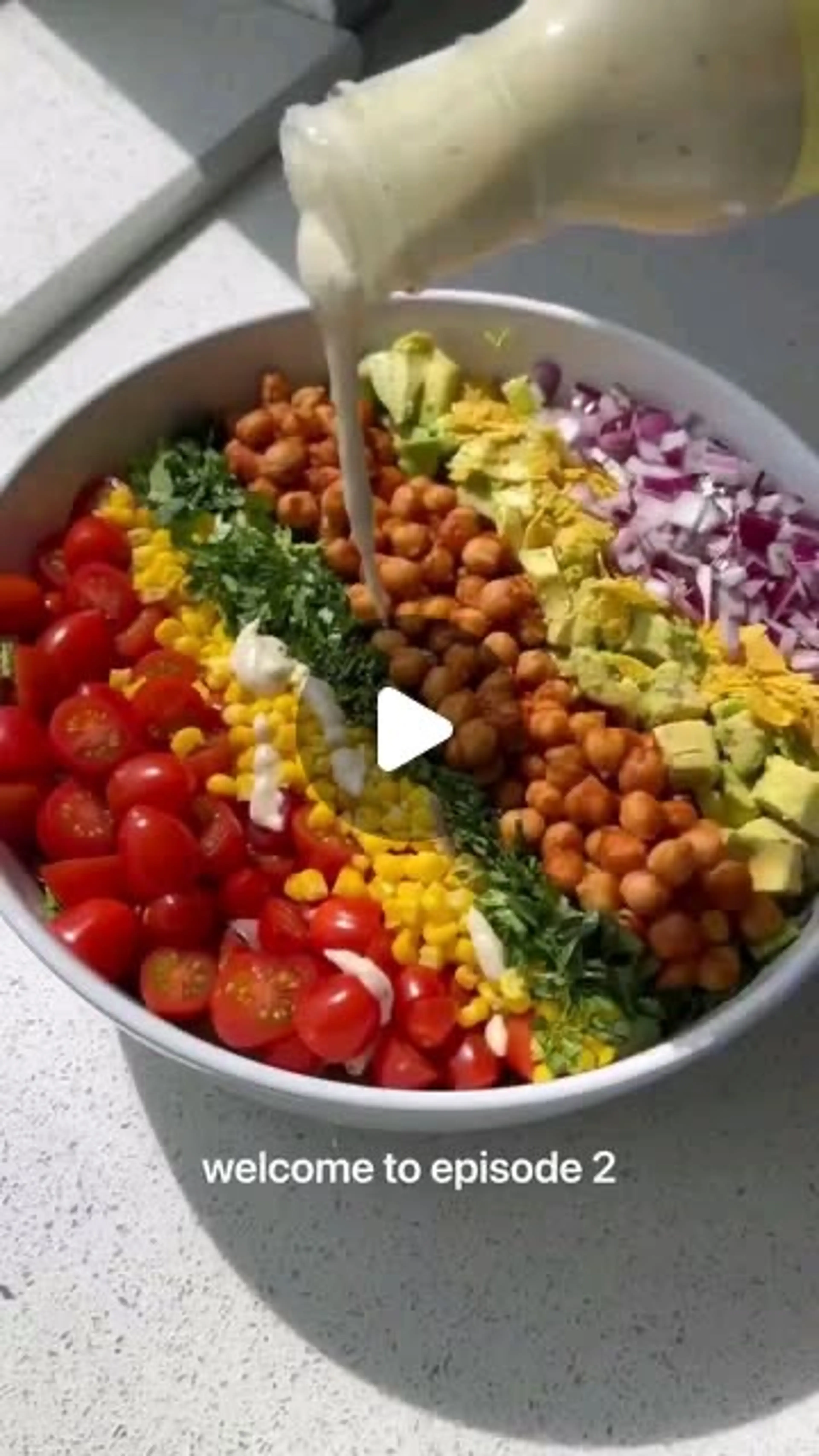 Vegan Bbq Chopped Salad