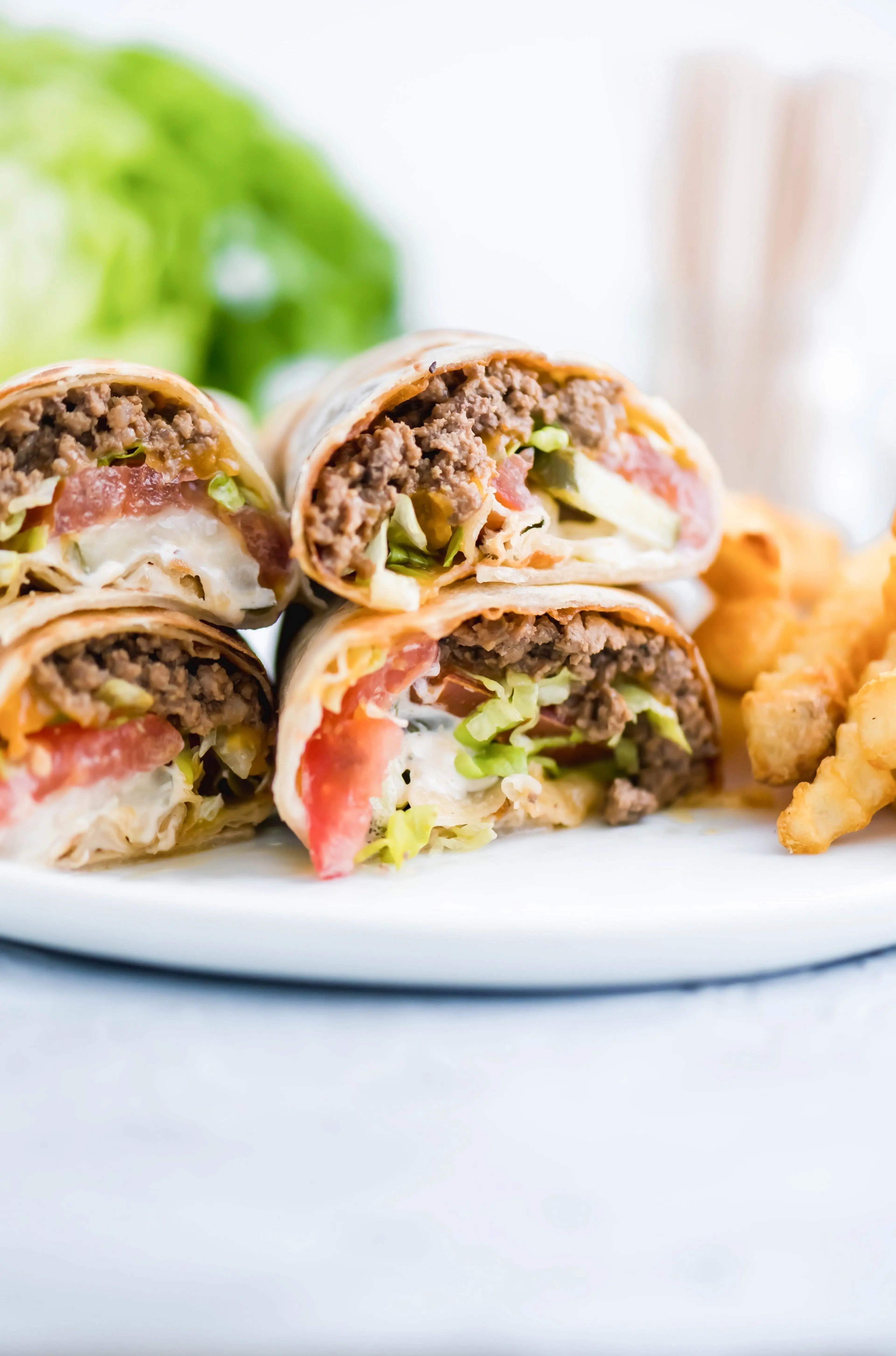 Cheeseburger Wraps