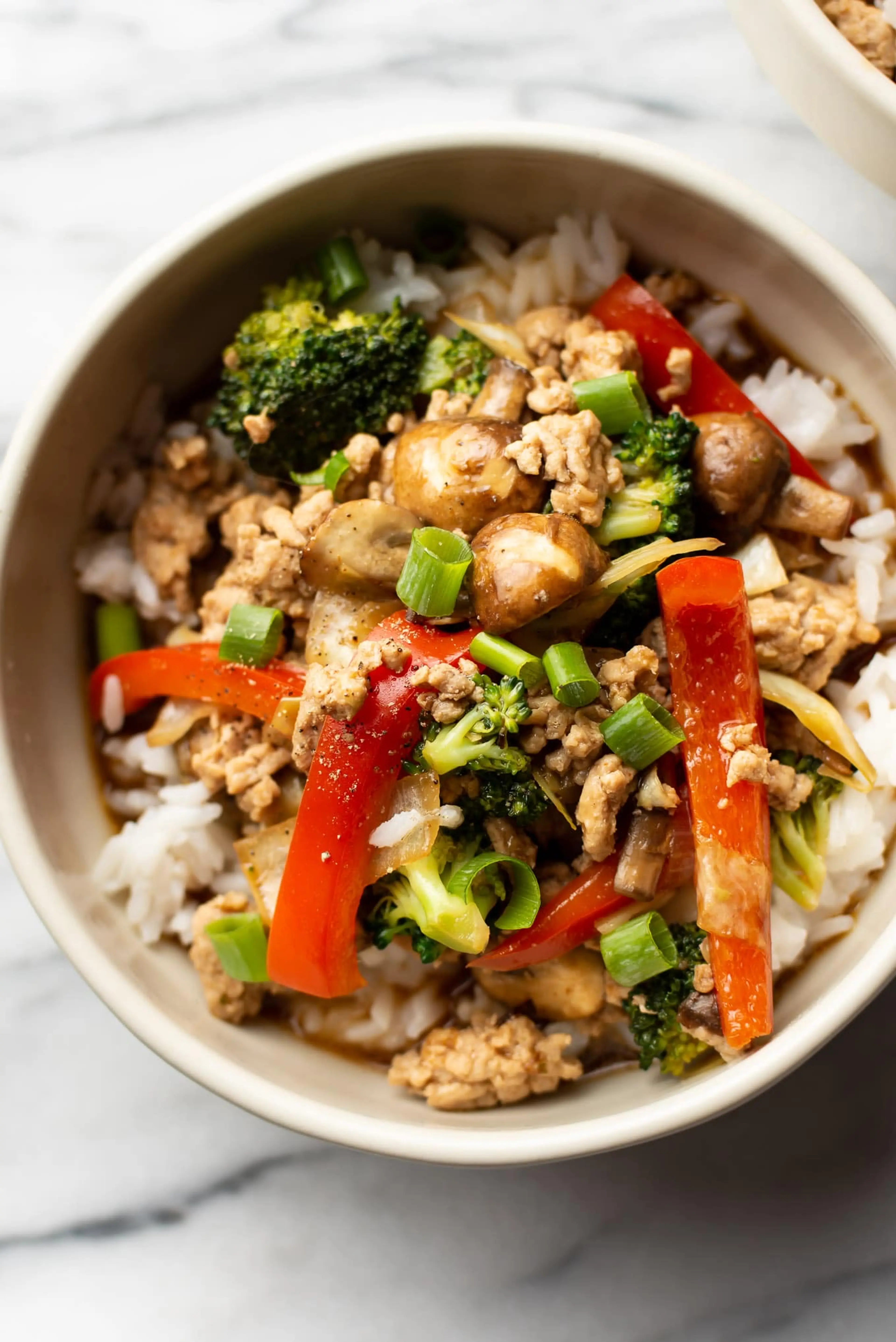 Ground Turkey Stir Fry