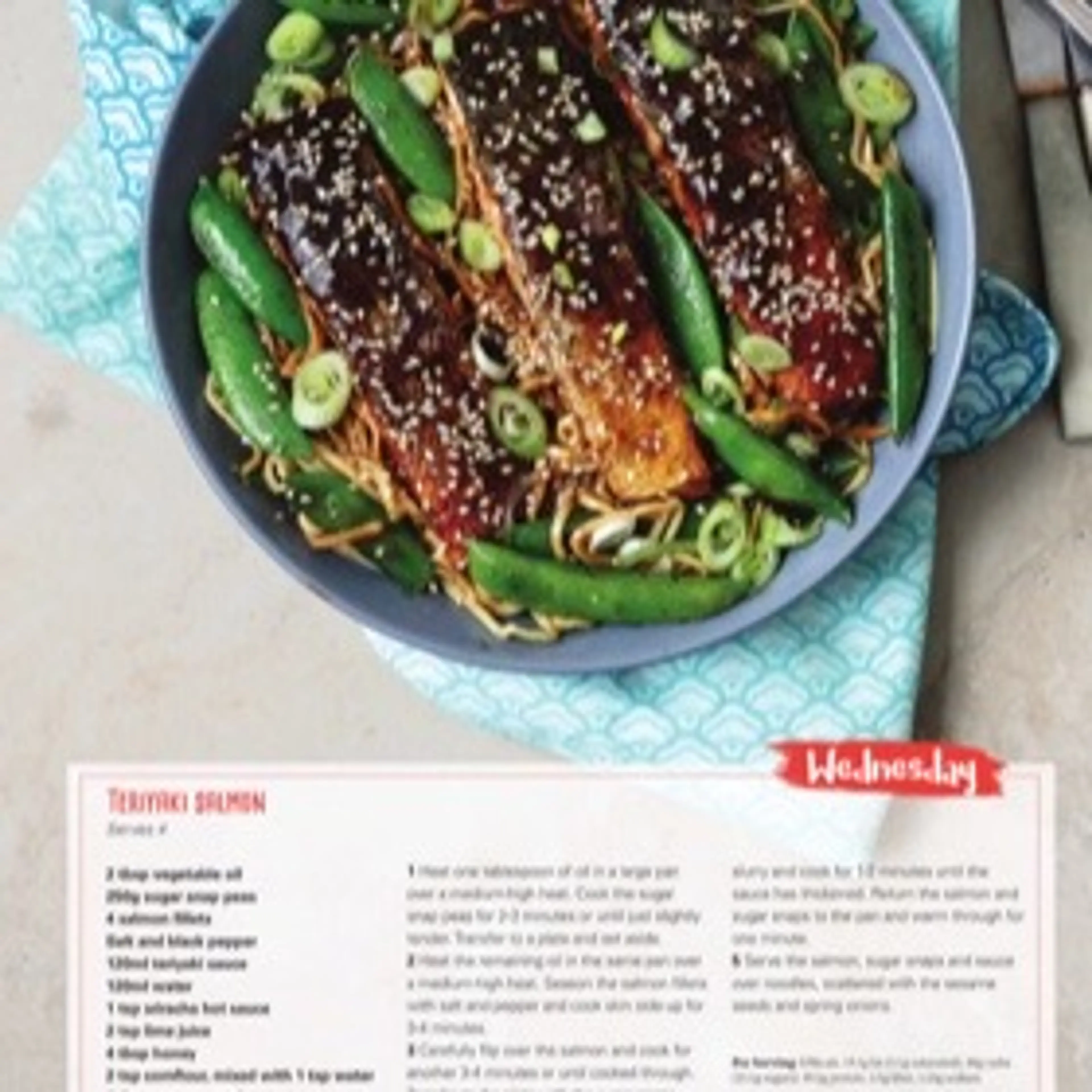 TERIYAKI SALMON