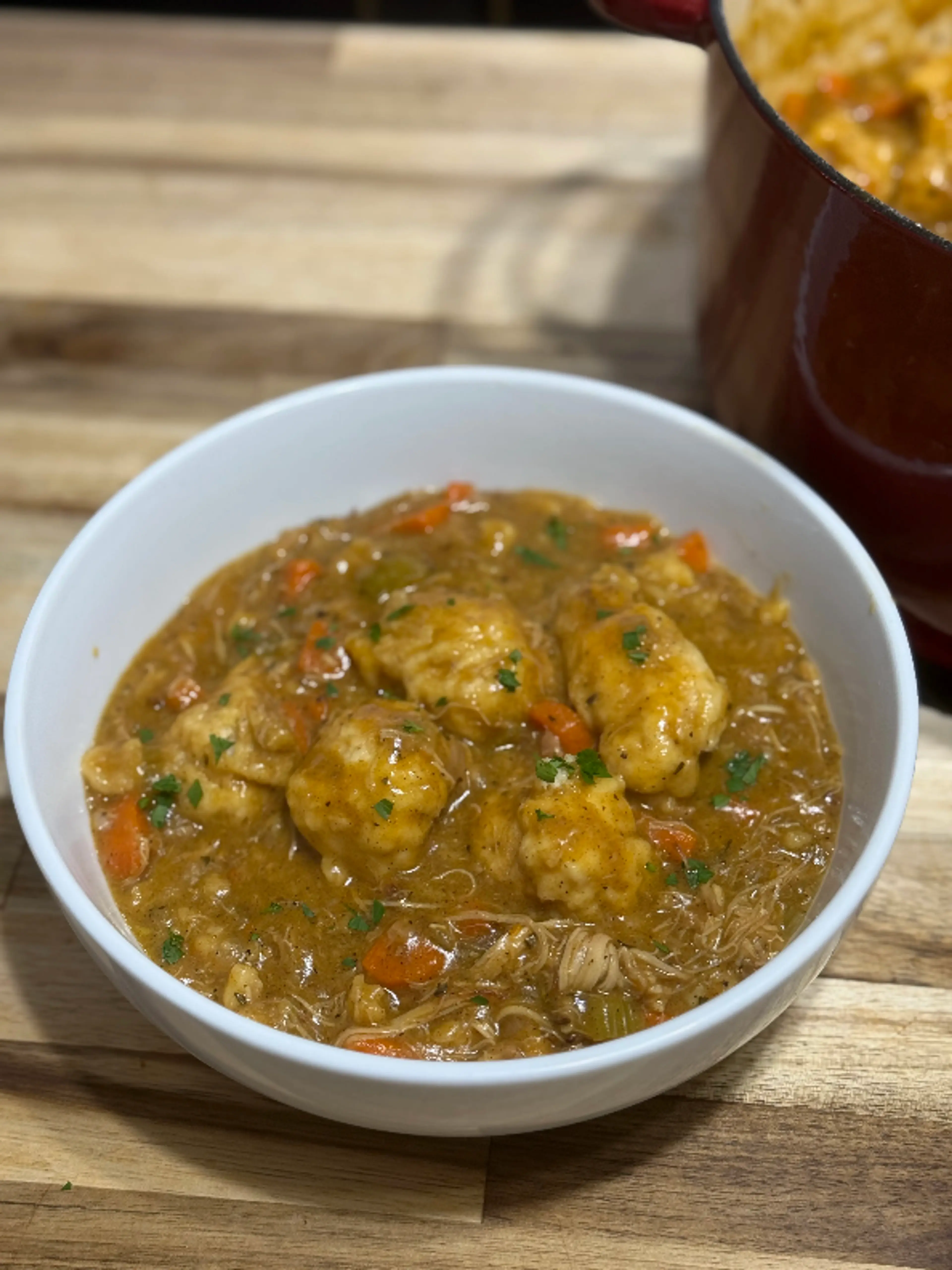 Creamy Chicken & Dumplings