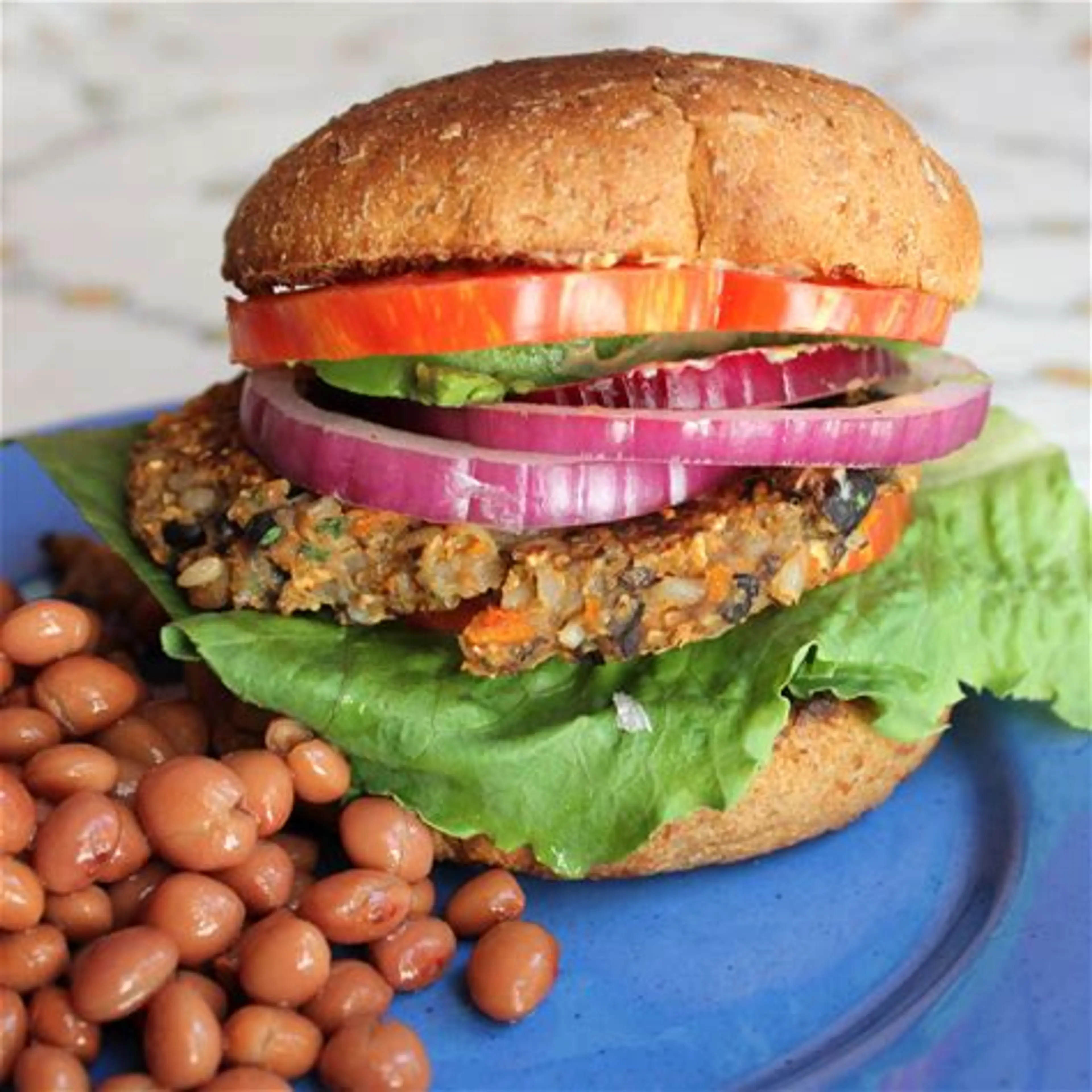 Cuban Black Bean Burgers