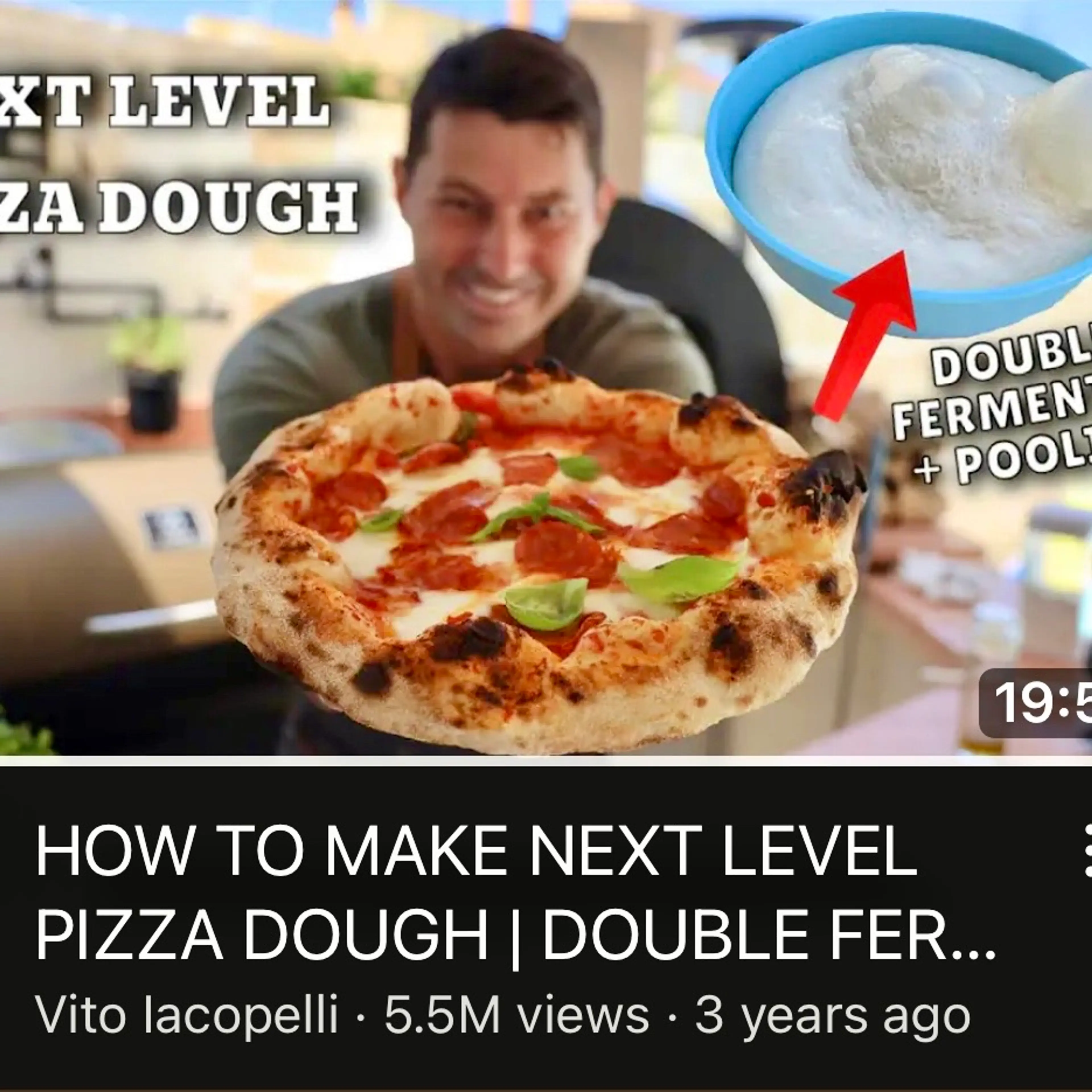 Vito’s Next-level Pizza Dough