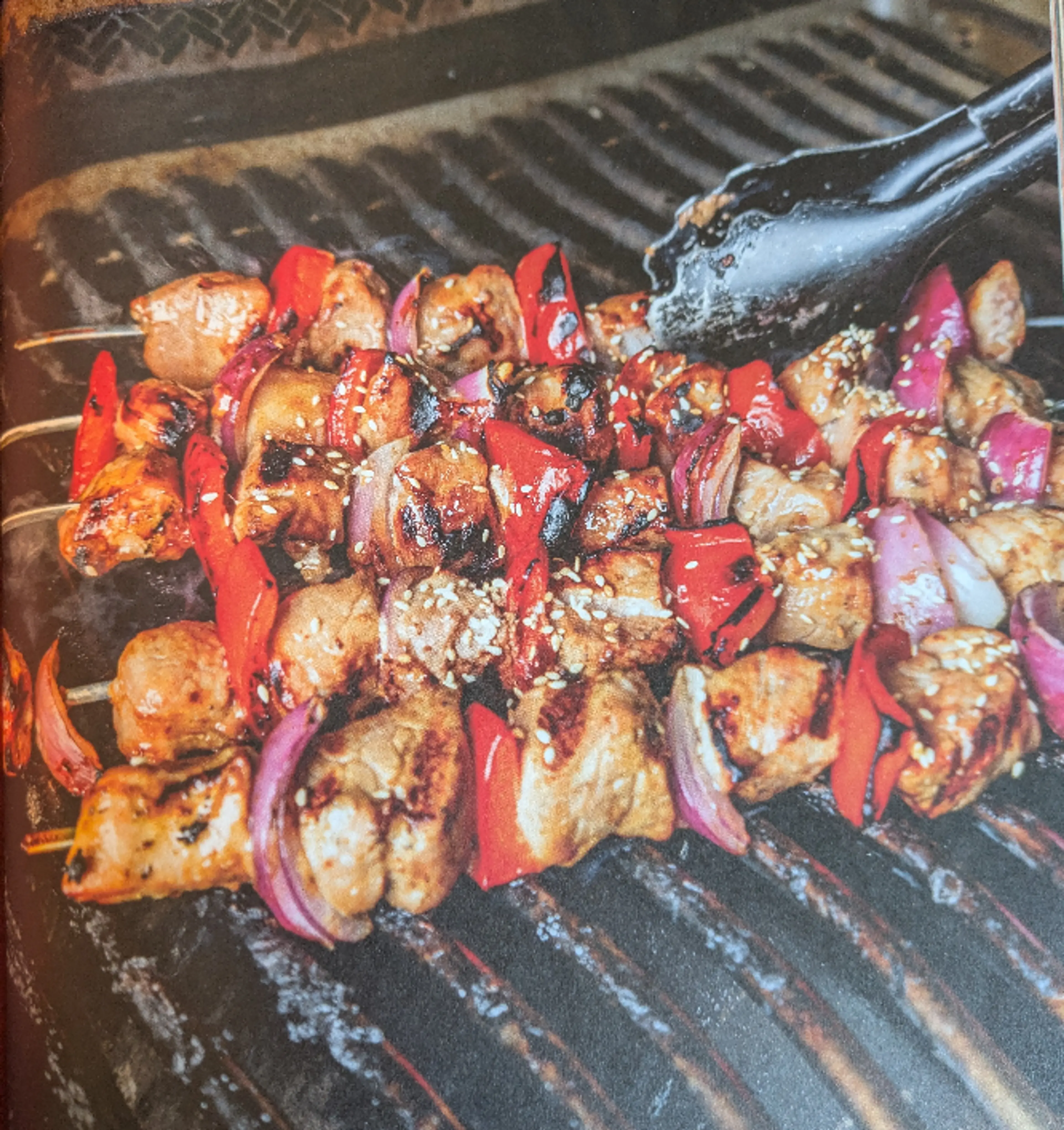 Brochettes au porc teriyaki