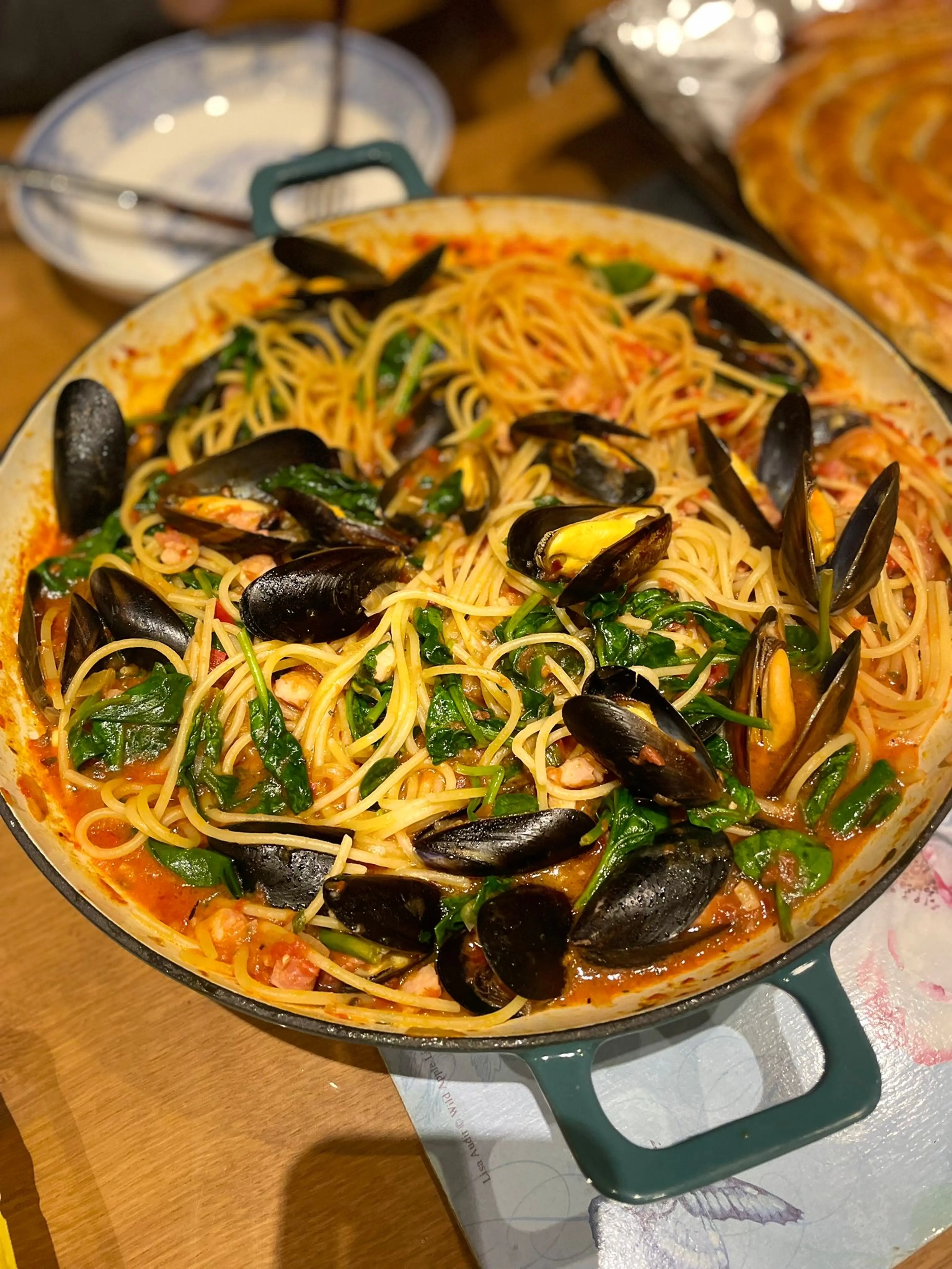 Spaghetti Alle Vongole- Tomato
