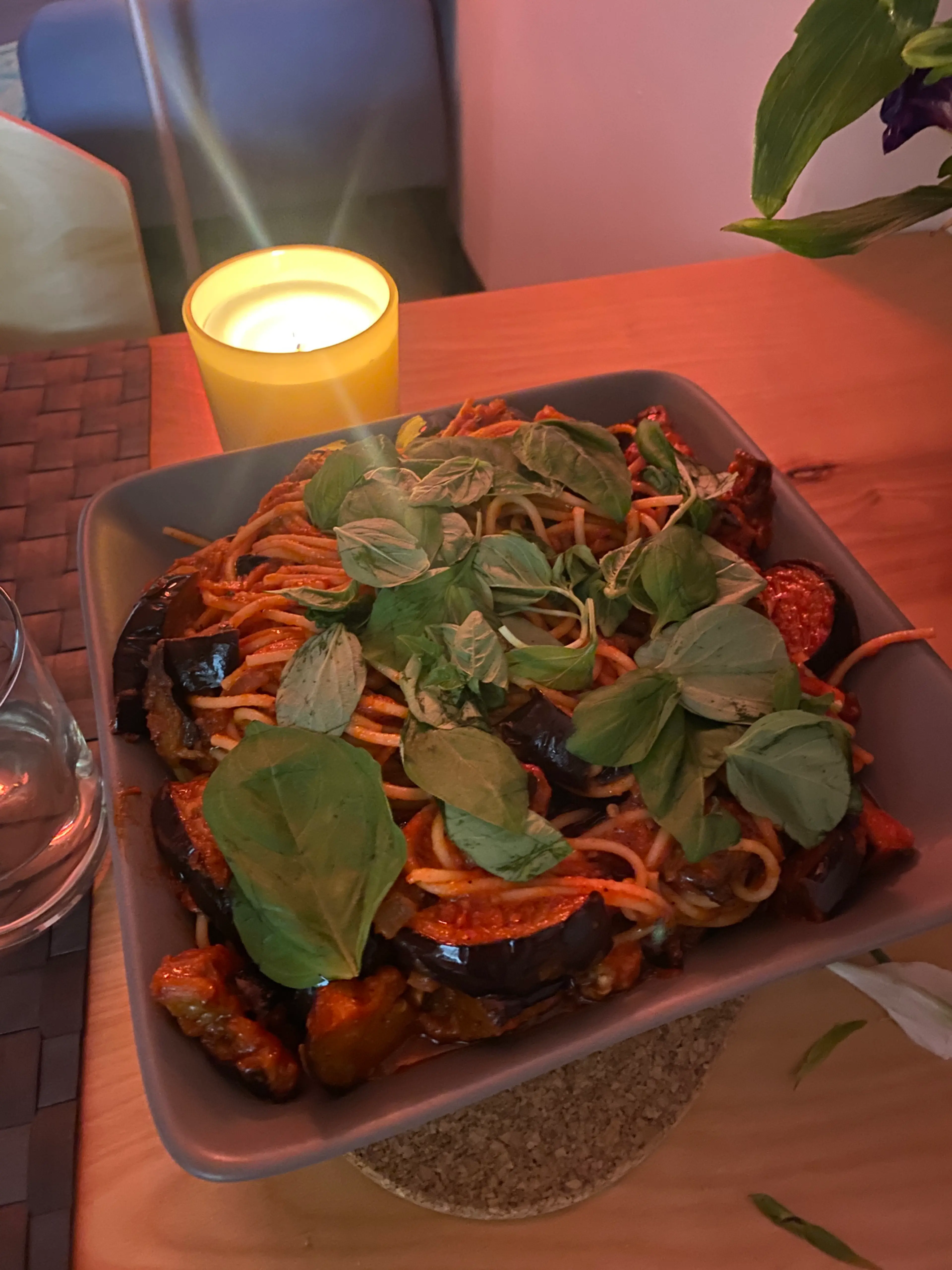 Eggplant Pasta