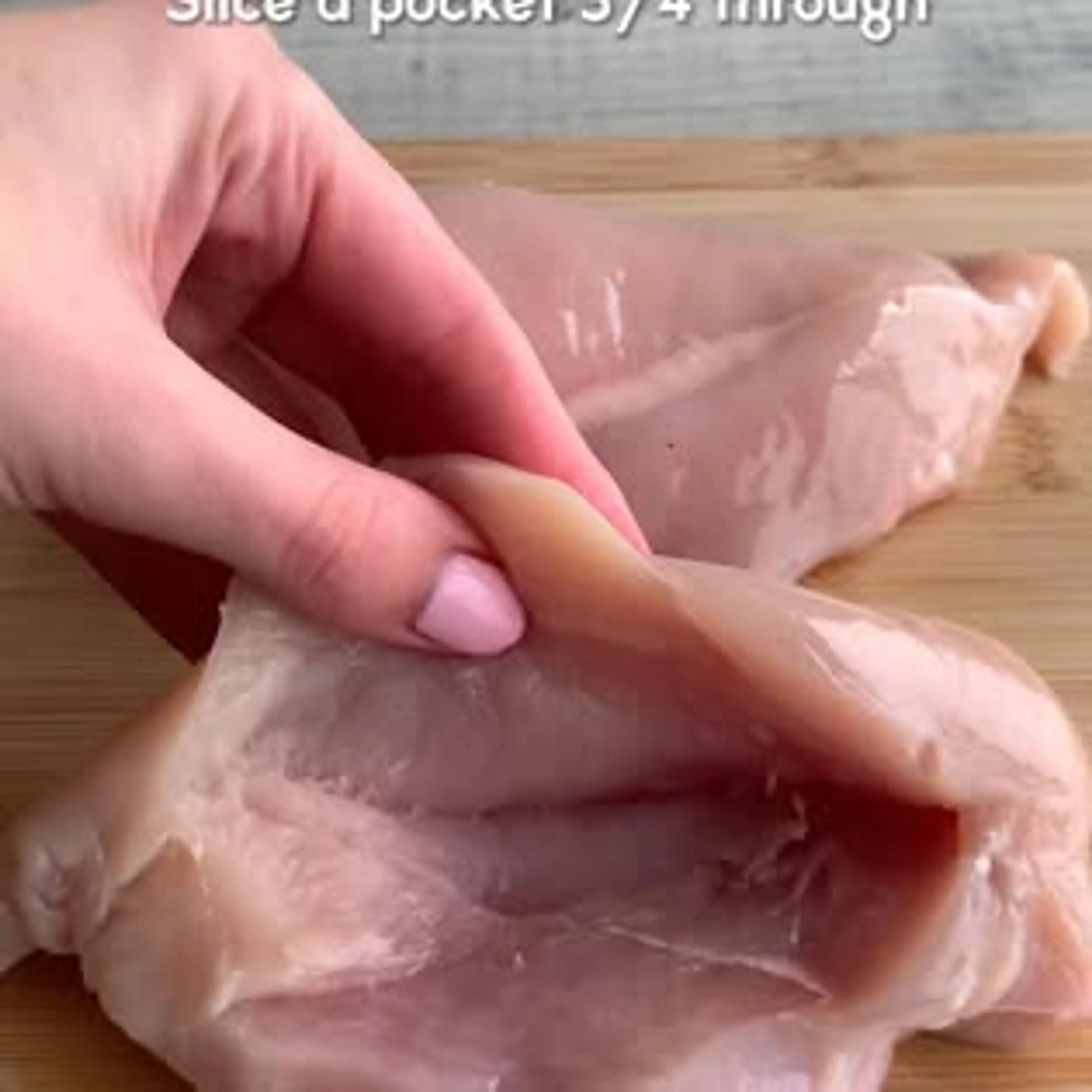 Air Fryer Chicken: Pizza Stuffed Chicken