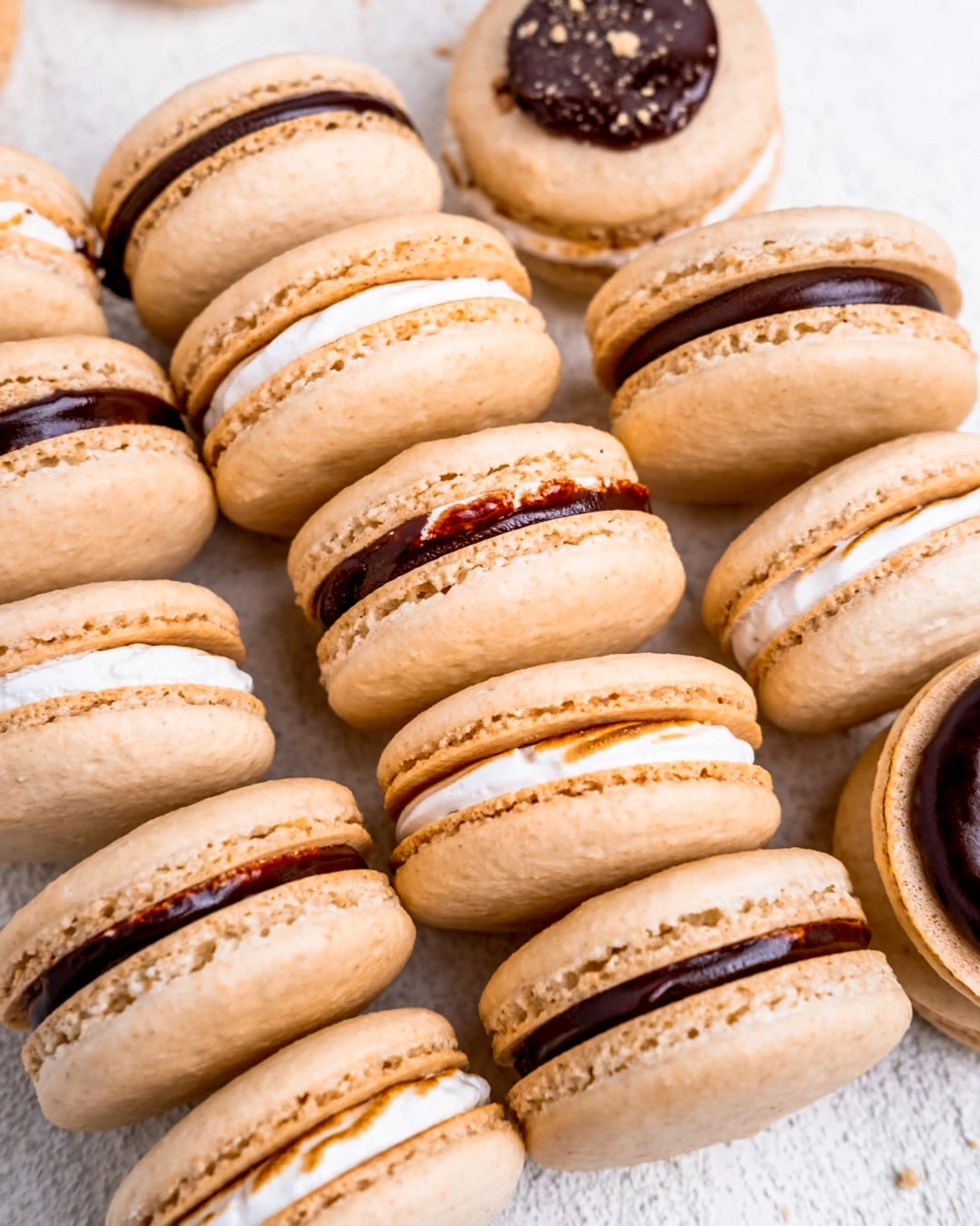 S'mores Macarons