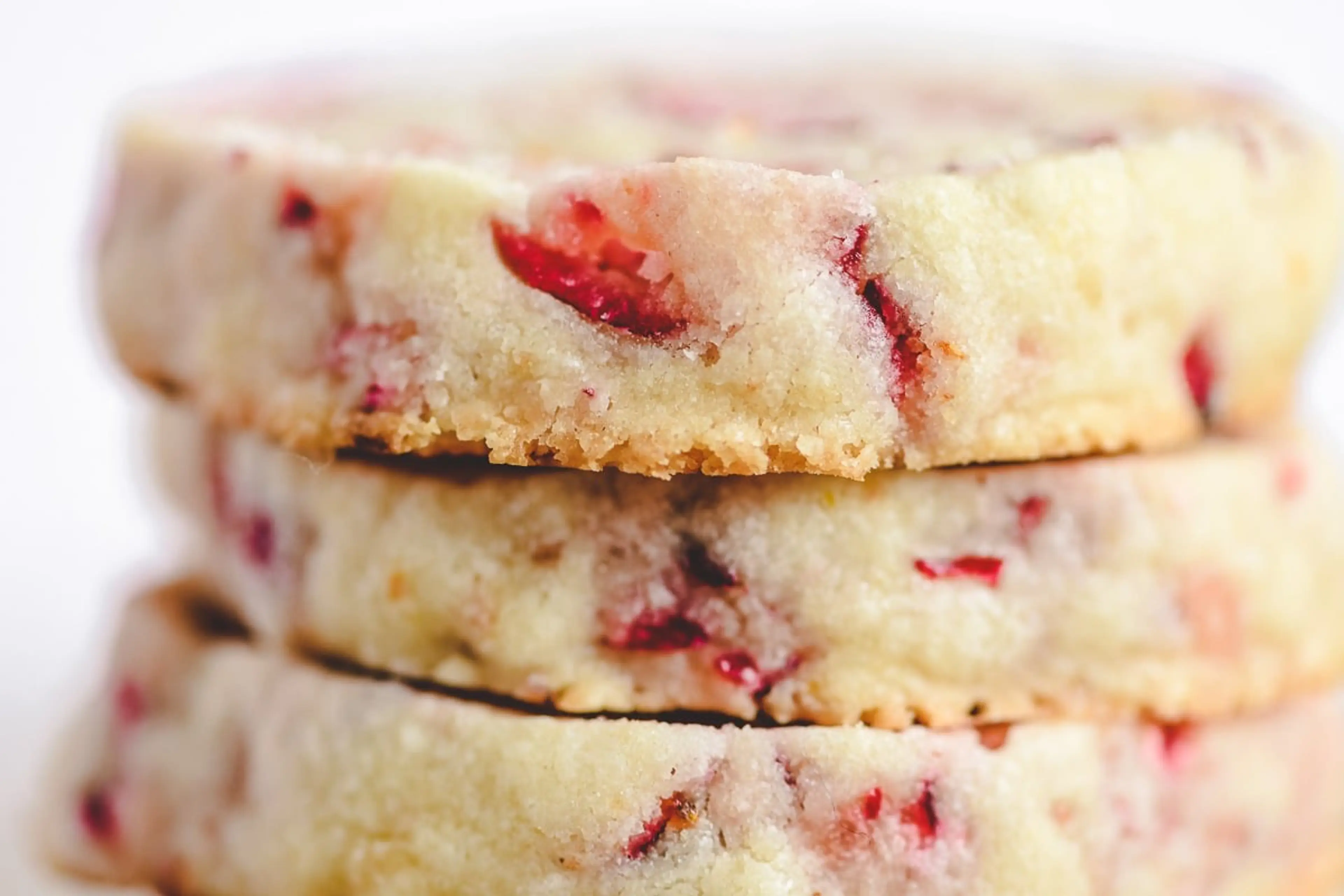 Cranberry Shortbread Cookies