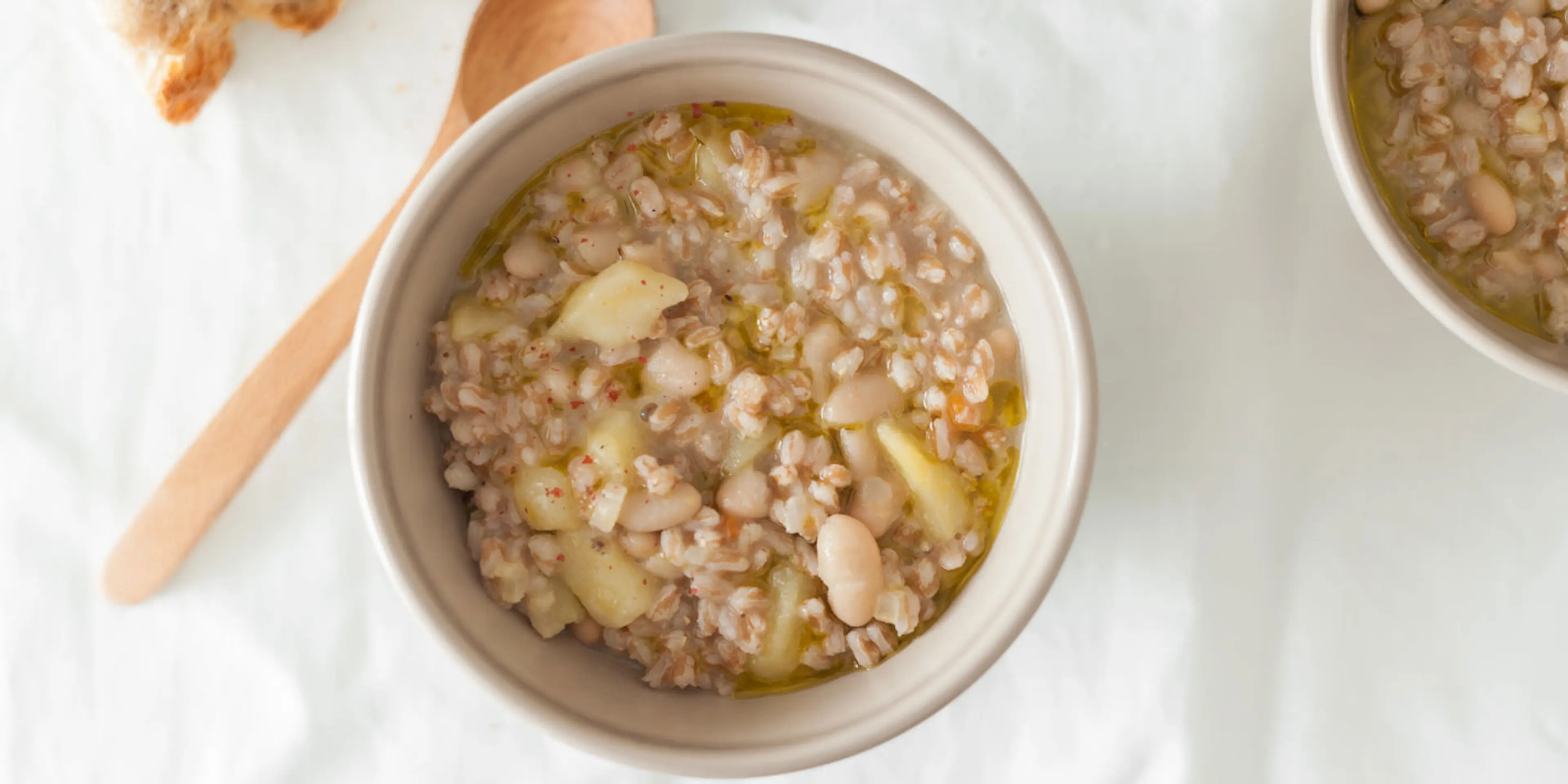 Minestra di farro della Garfagnana – Tuscan farro soup