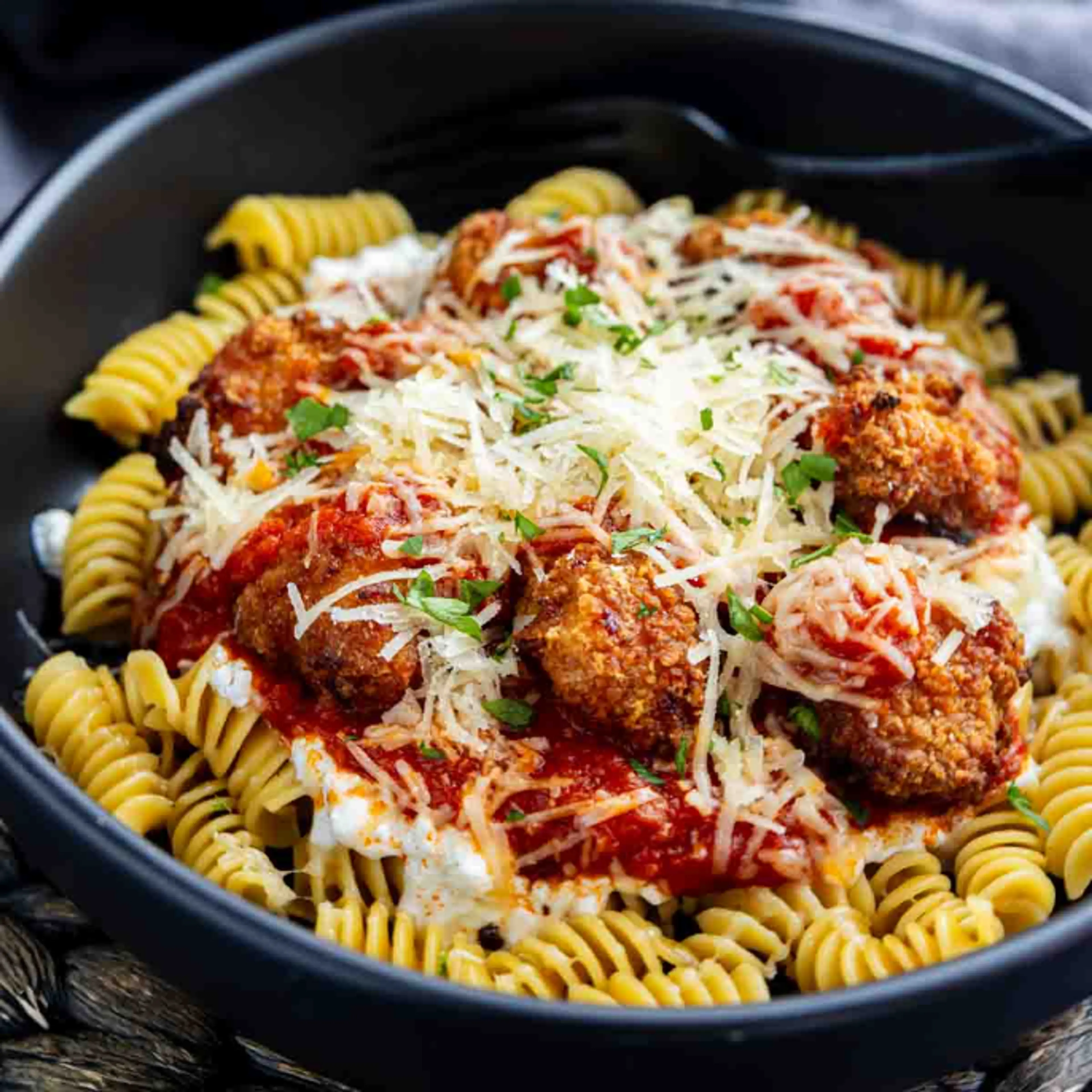 Easy High Protein Chicken Parmesan Bowl