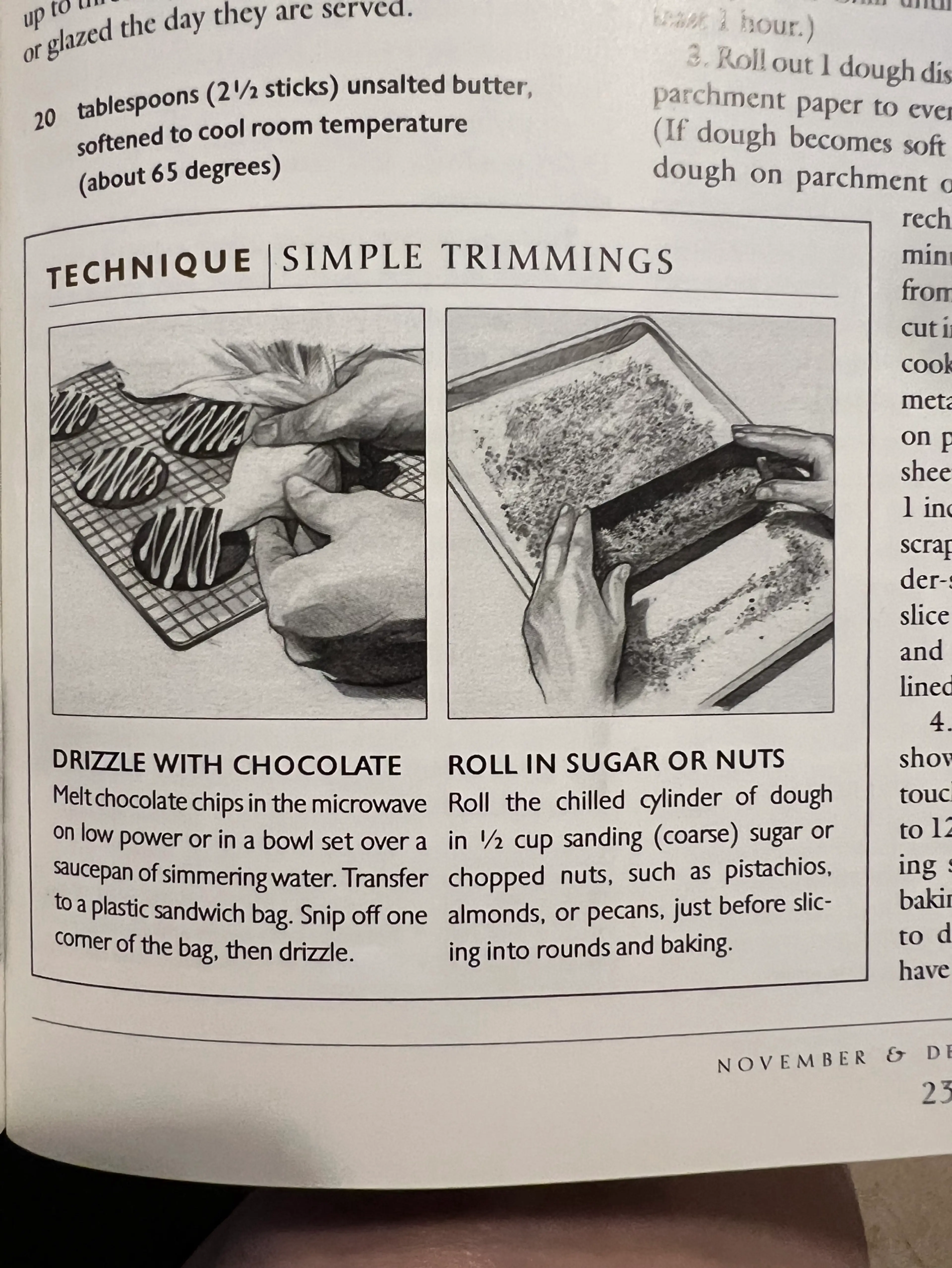 Chocolate Butter Cookies (ATK)