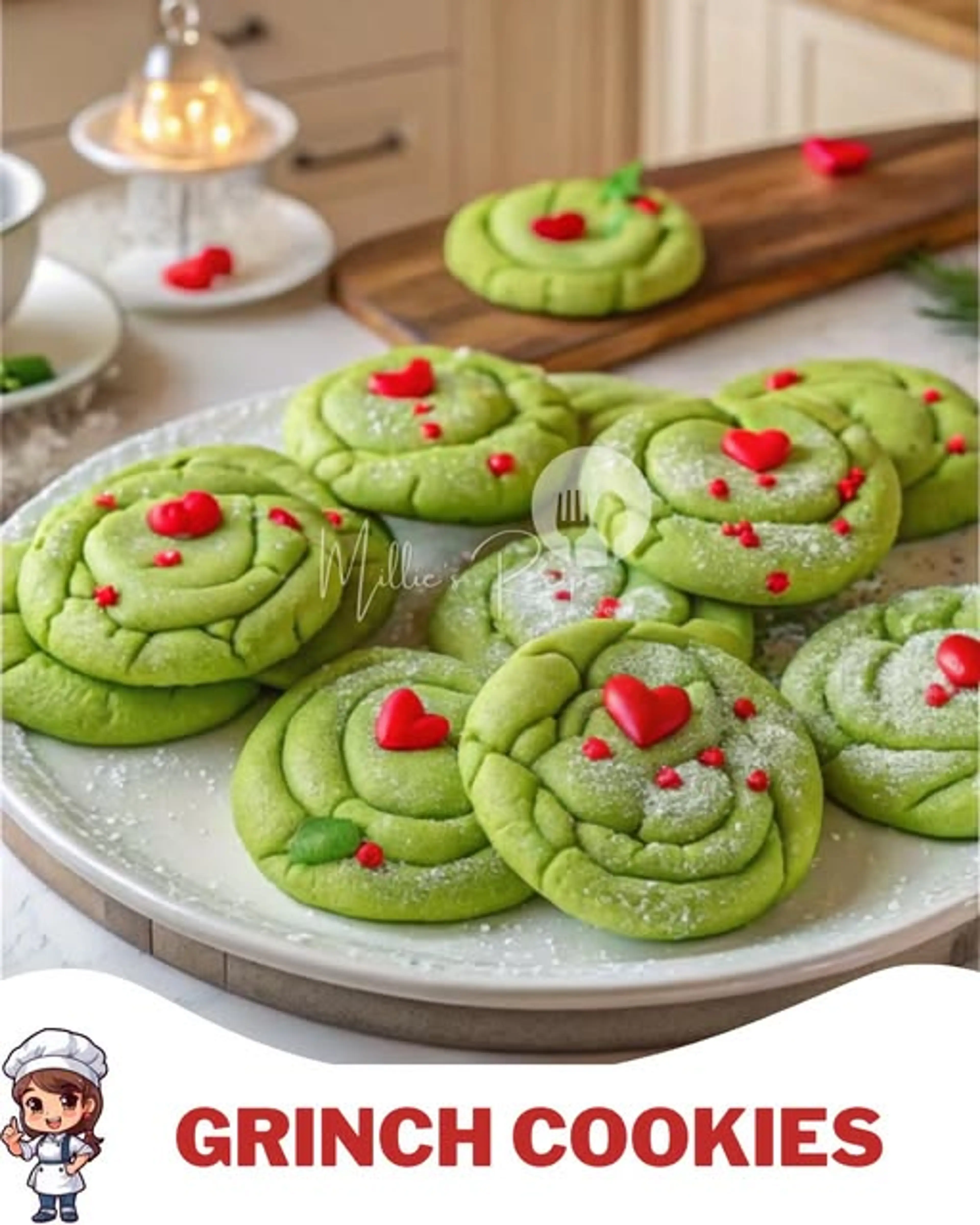 Grinch Cookies 2