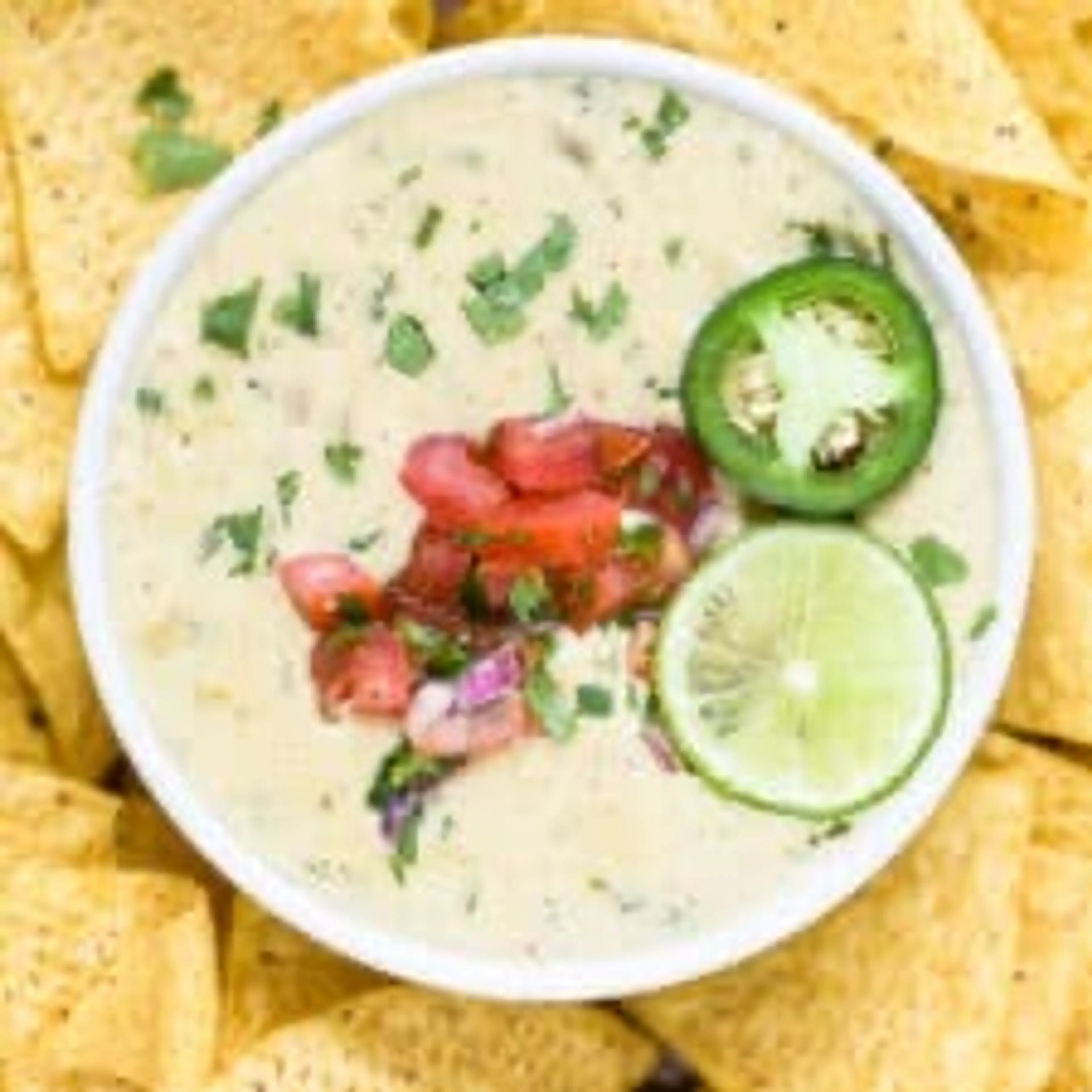 The Perfect Creamy White Queso Dip Recipe