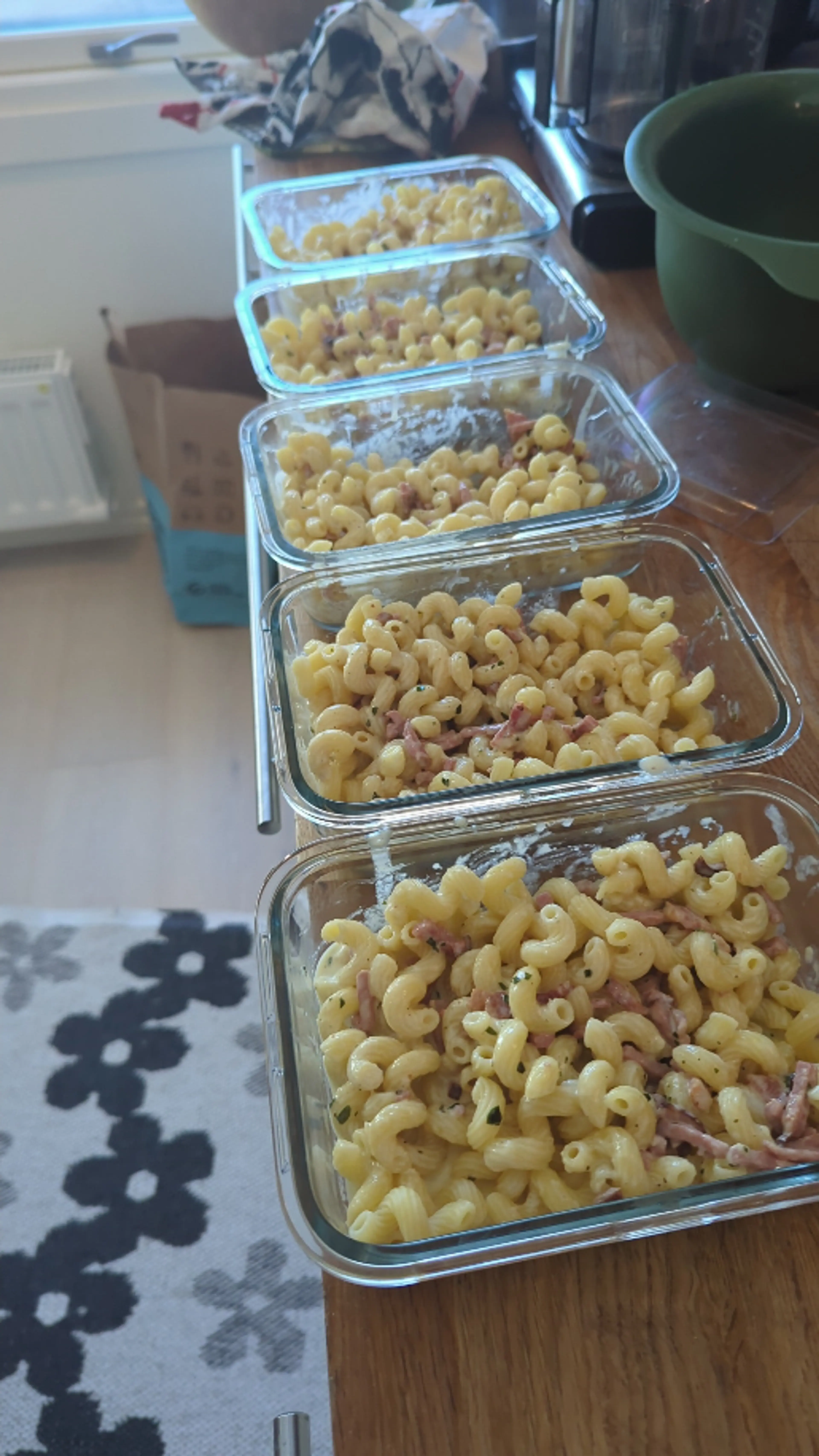 Pasta Med Ost&Skinksås