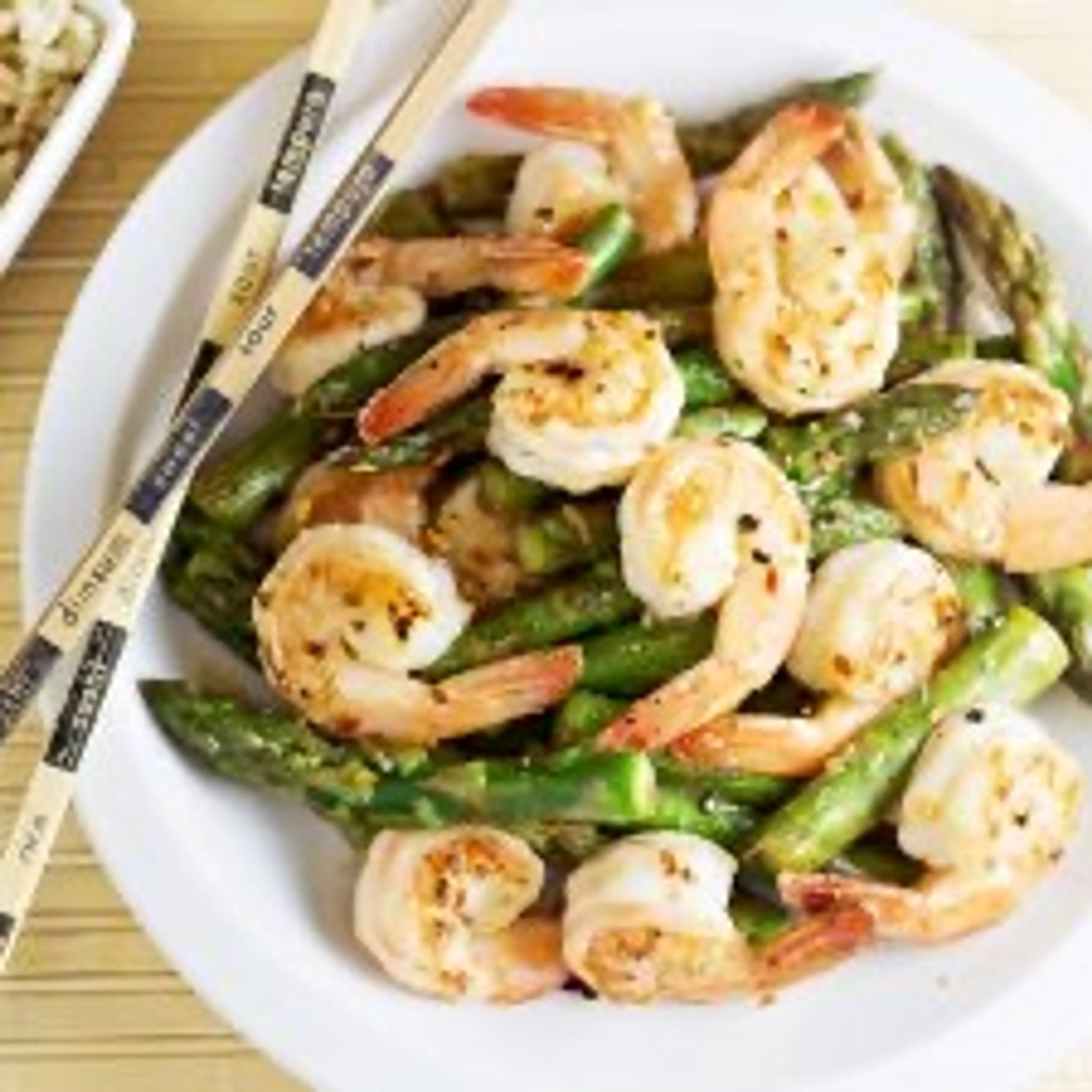 Shrimp and Asparagus Stir Fry with Lemon Sauce Recipe