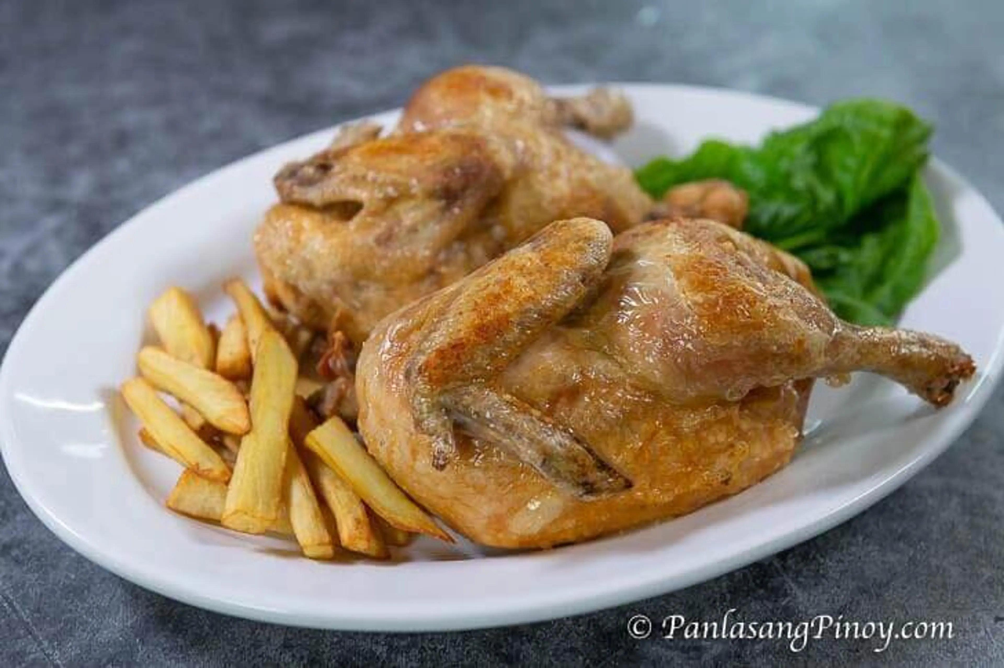 Max’s Style Fried Chicken with Kamote Fries