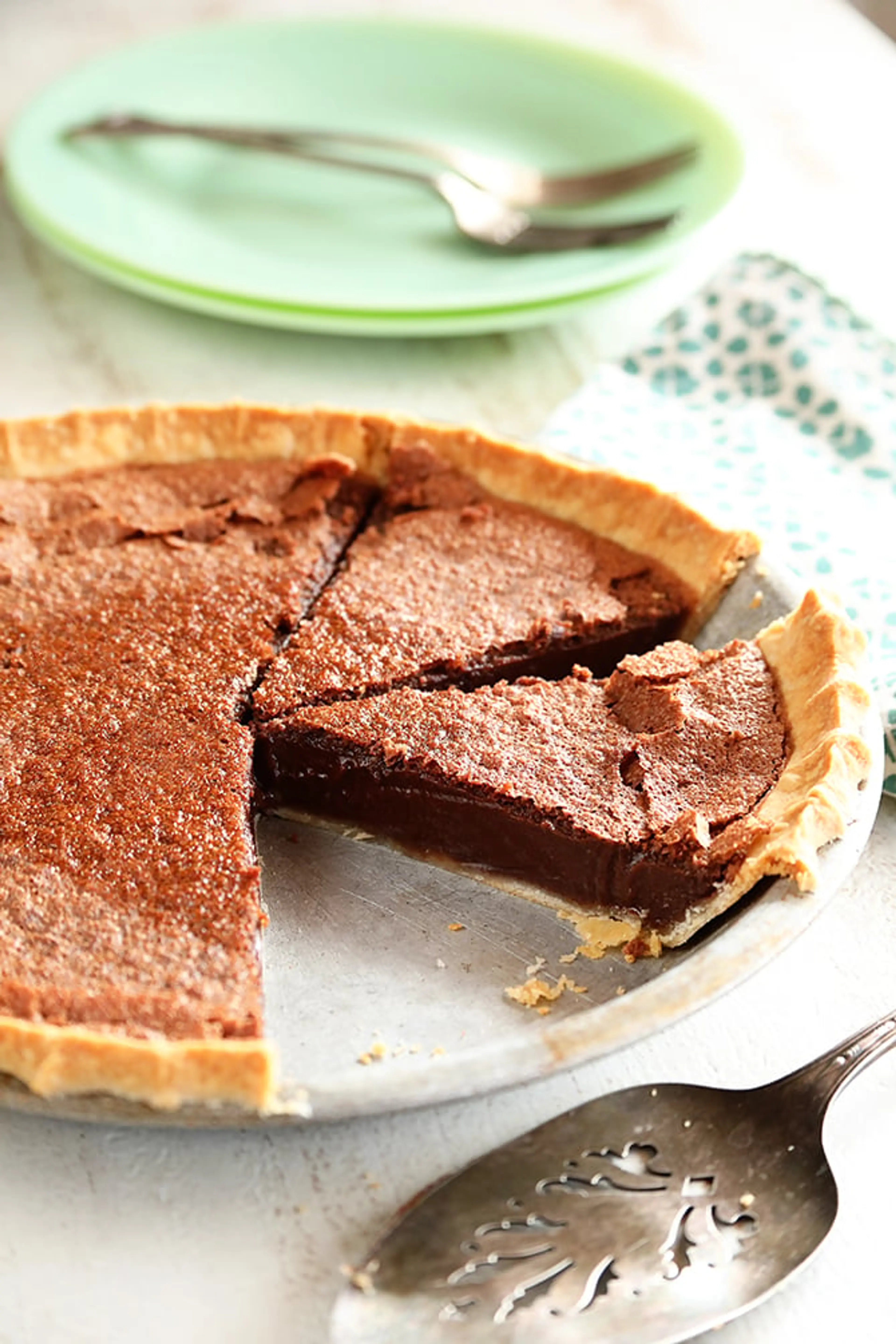 Chocolate Chess Pie