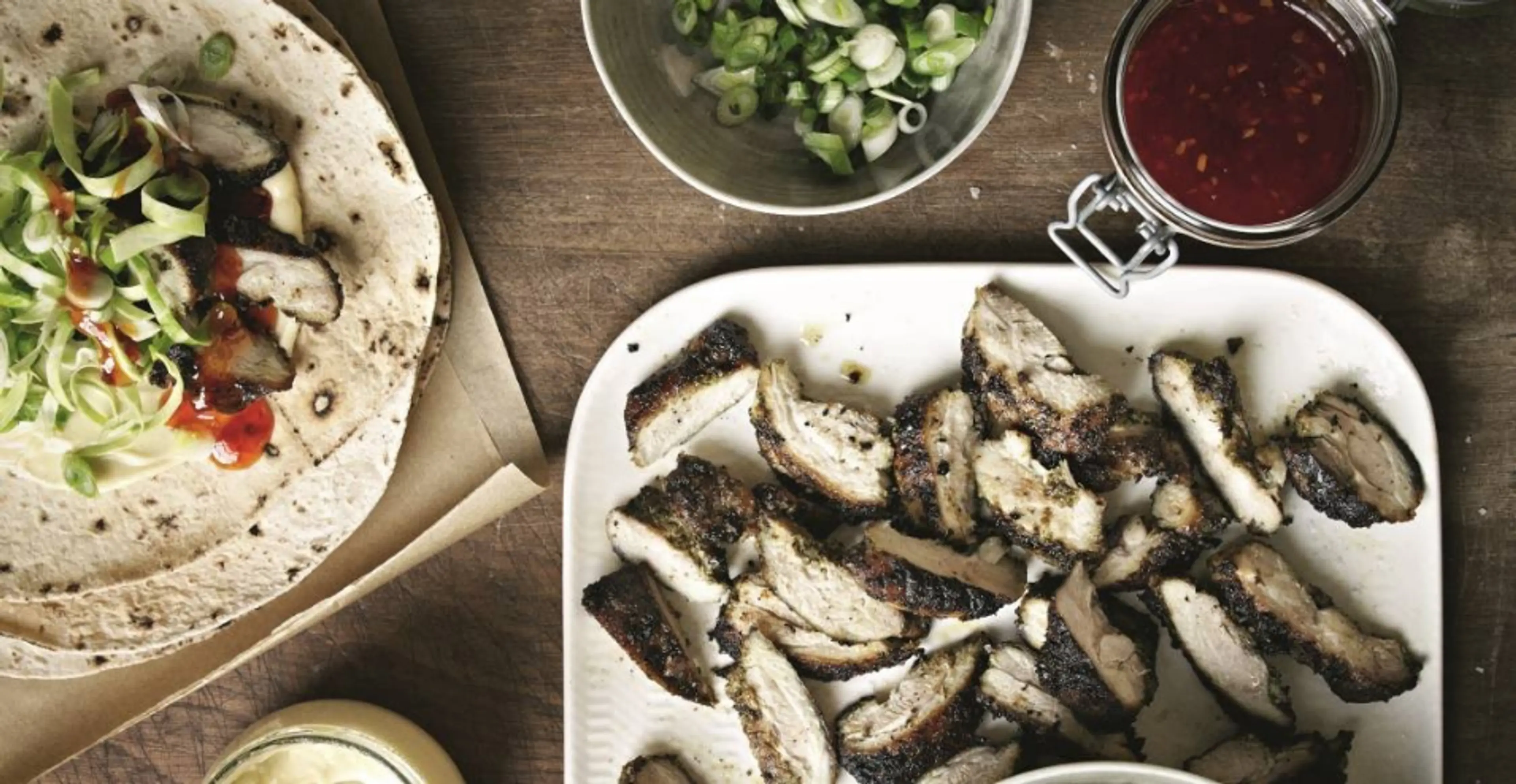 Chicken Shawarma Wraps