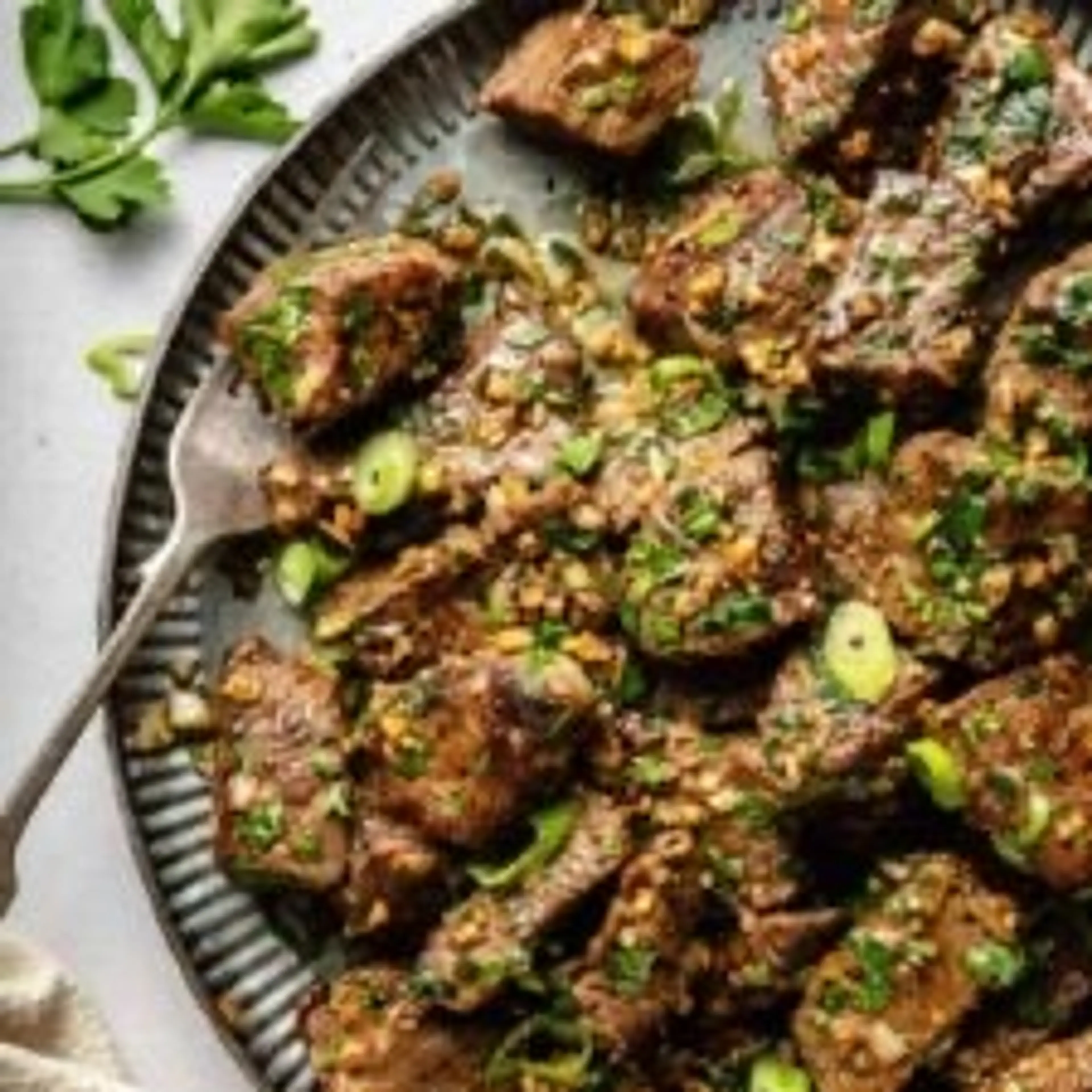 Garlic Butter Steak Bites