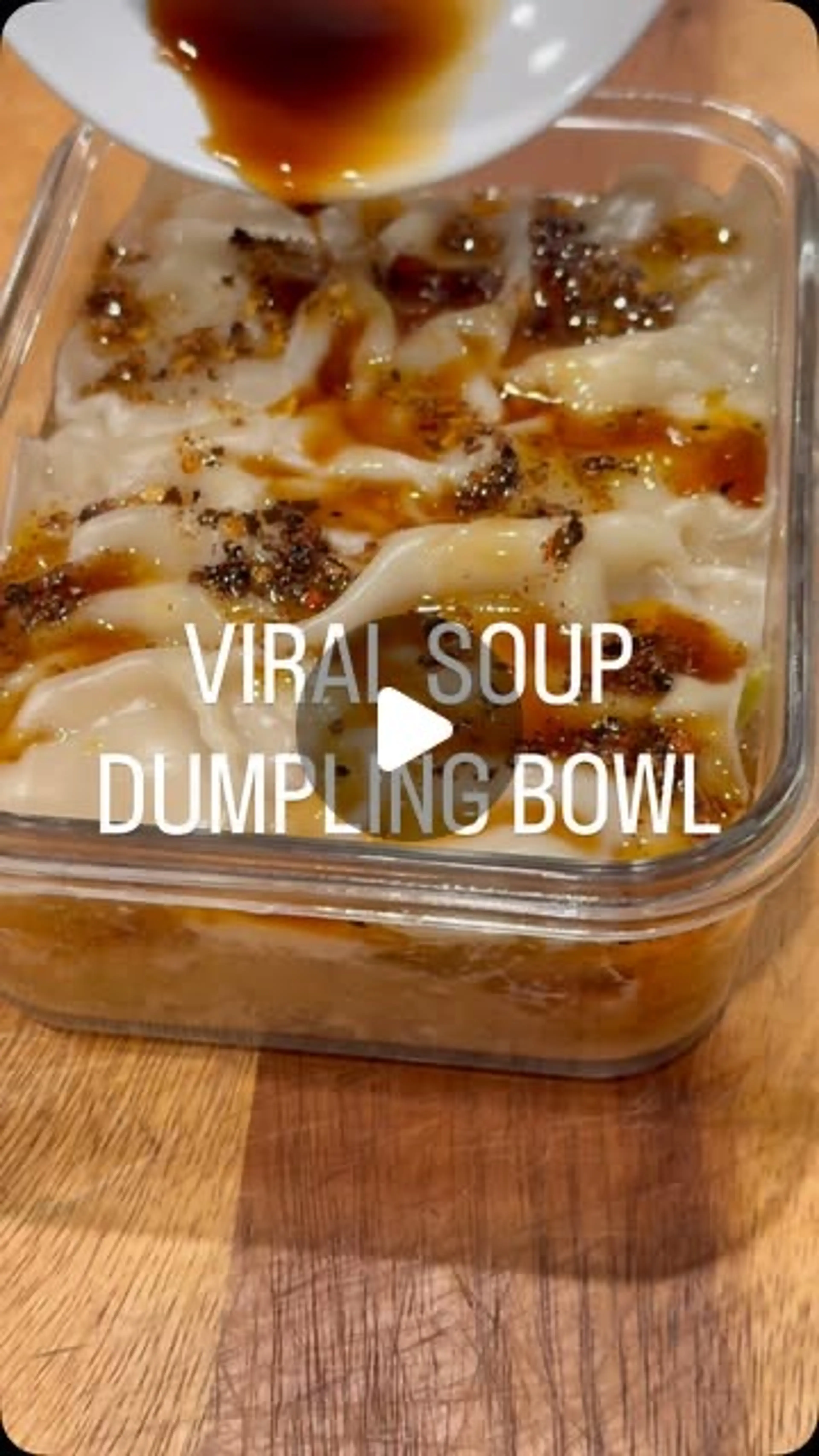 Viral Soup Dumplings Lasagna Bowl