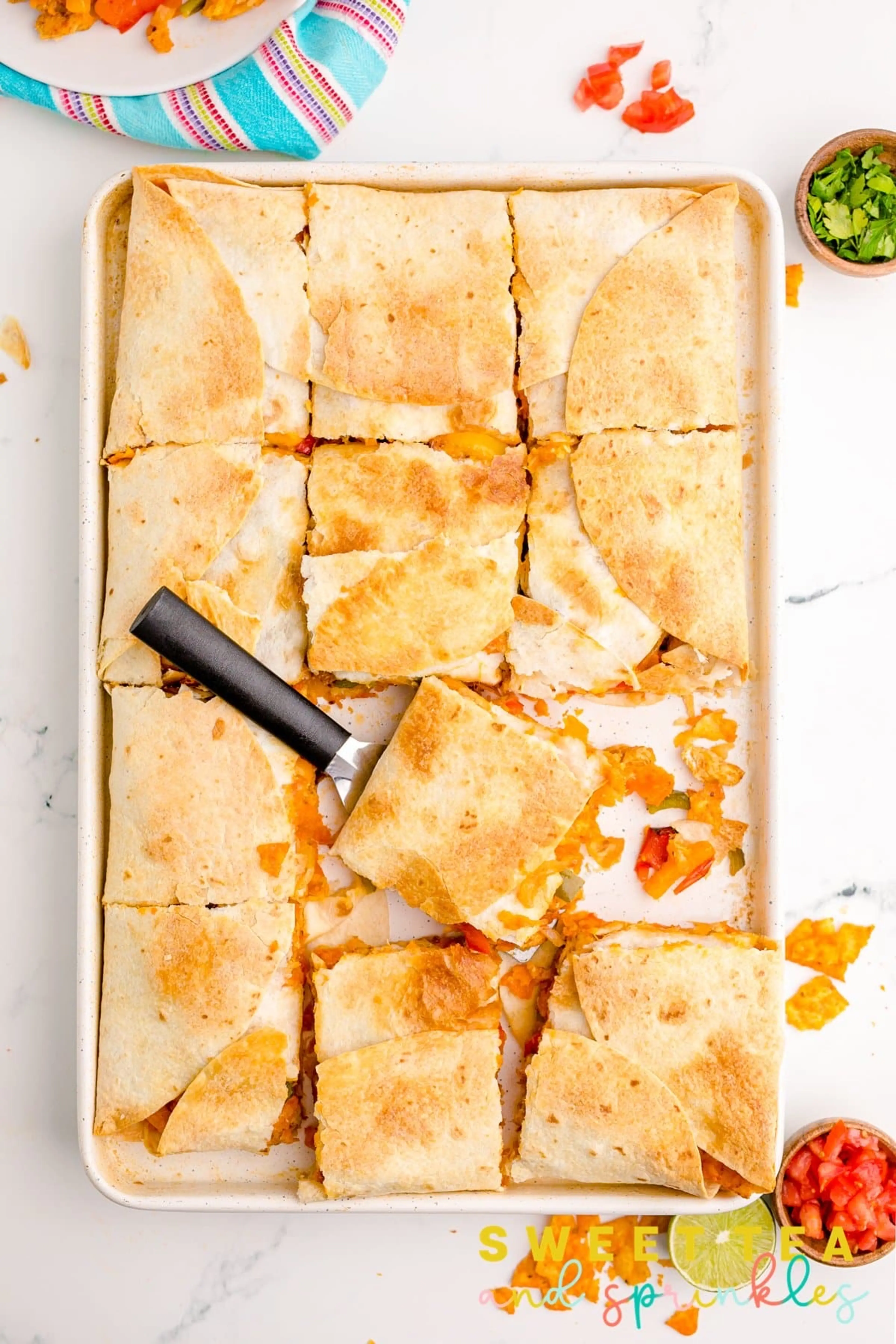 Sheet Pan Crunchwrap