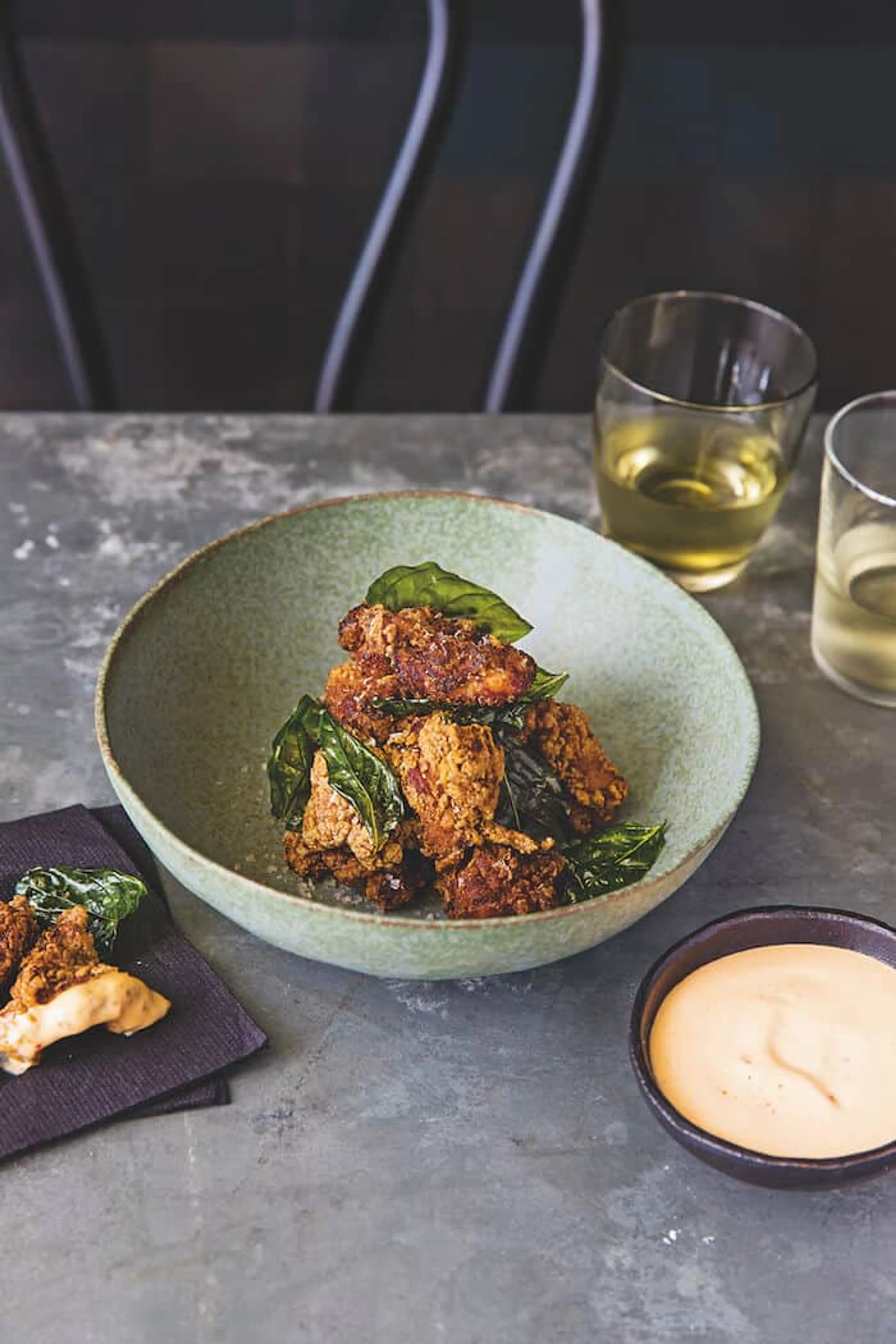 Crispy Salt & Pepper Popcorn Chicken