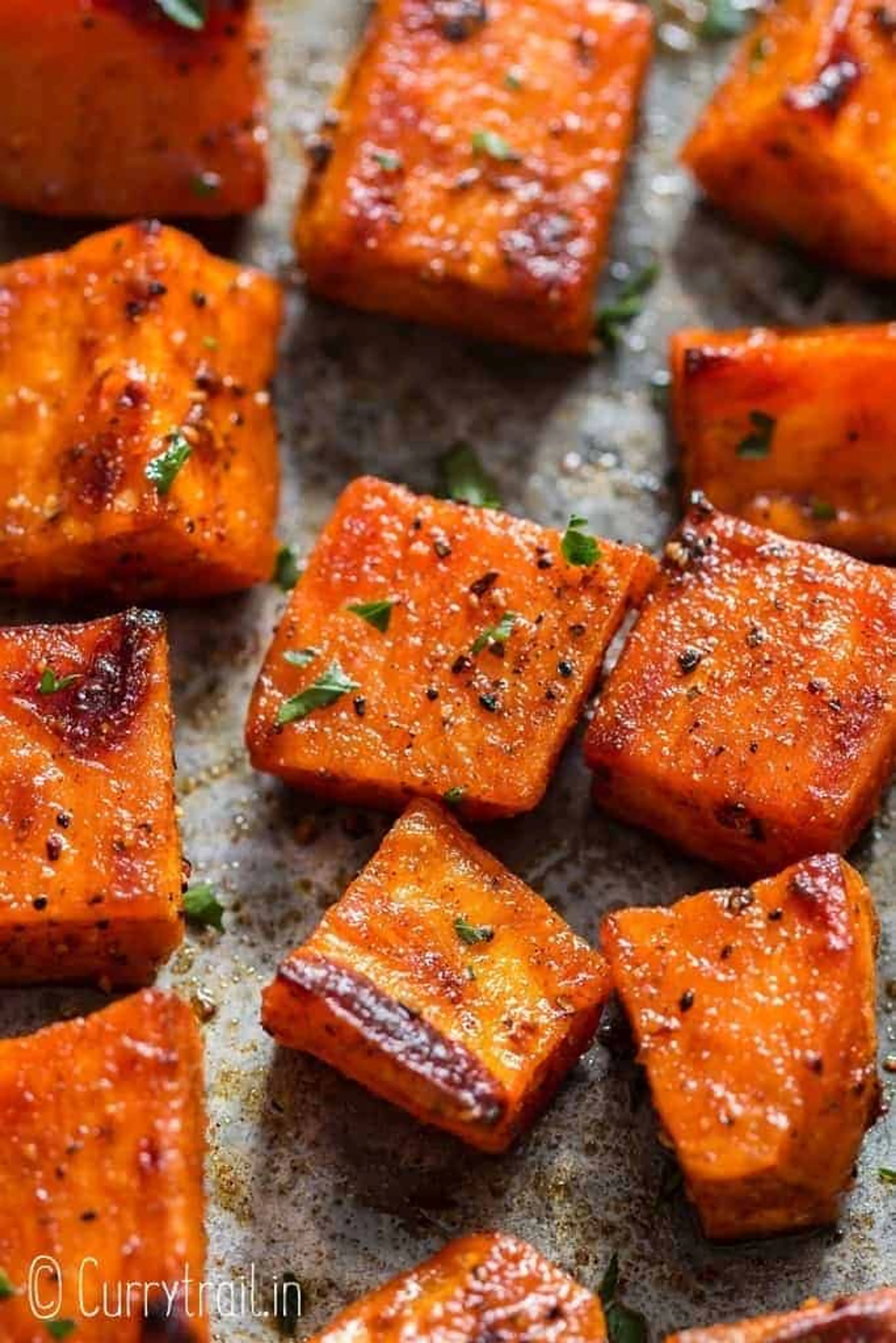 ðSavory Roasted Sweet Potatoes