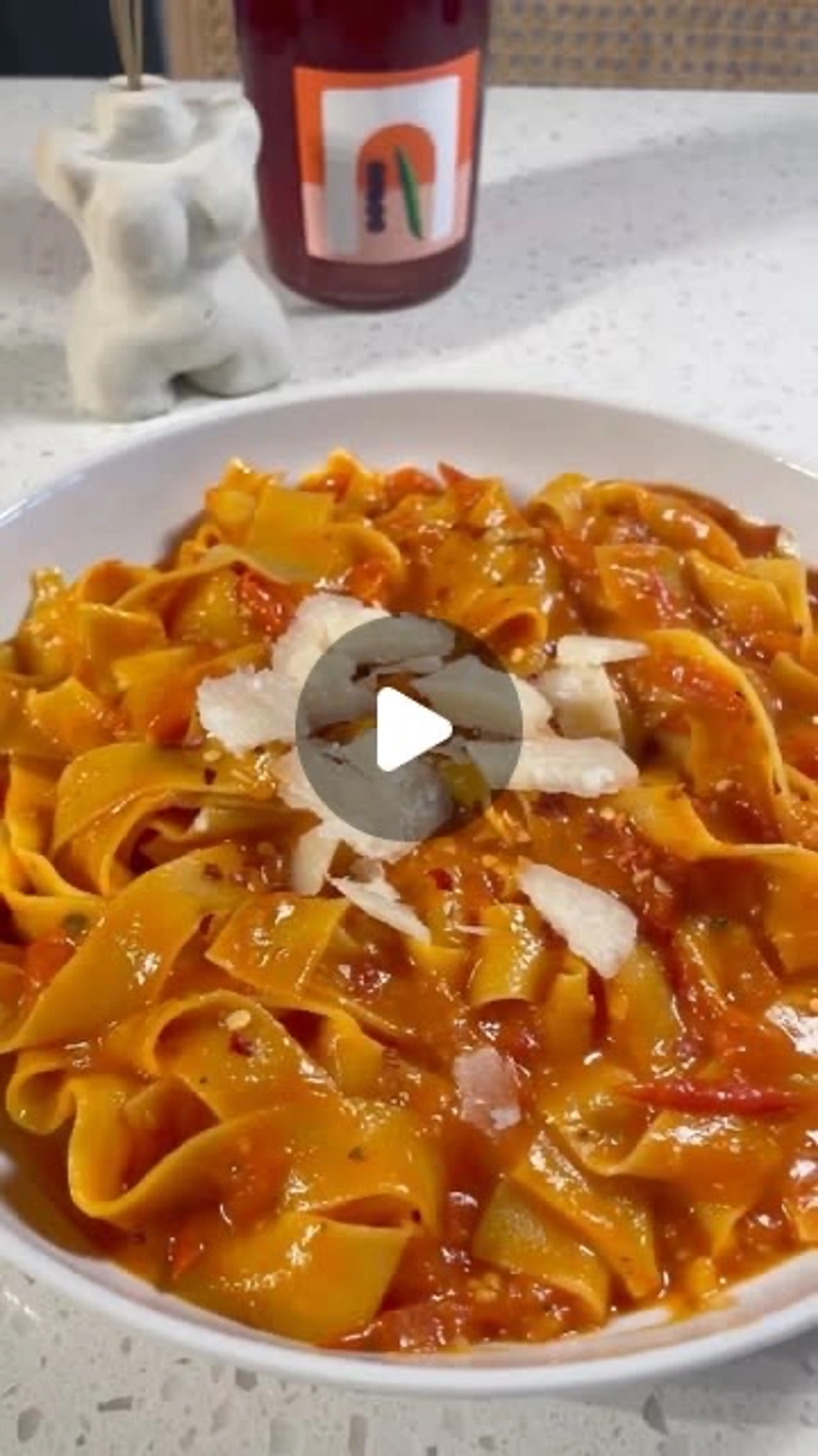 Tomato Butter Pappardelle Recipe