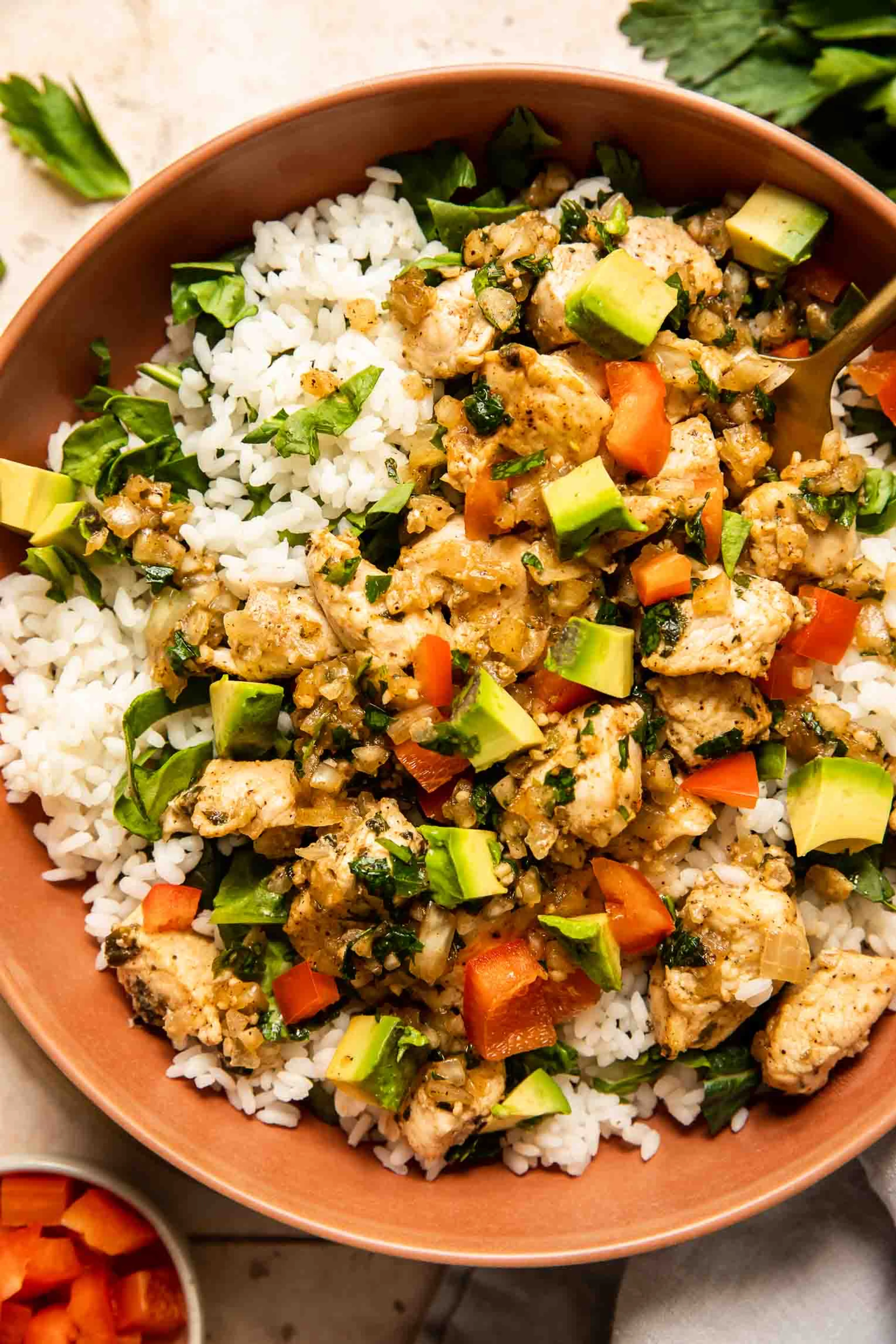 Chimichurri Chicken Breast Bowl