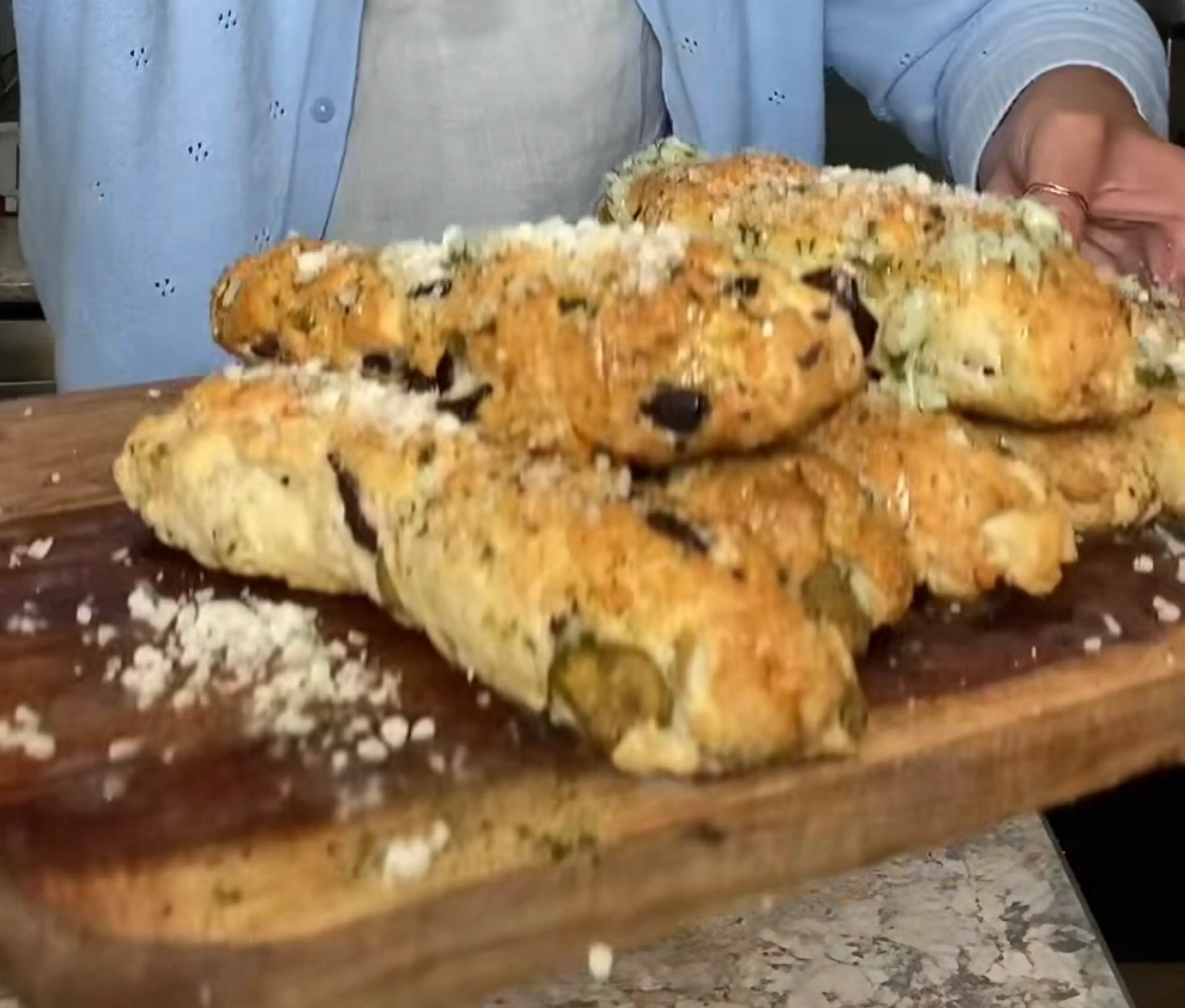 Olive Oil Yogurt Breadsticks