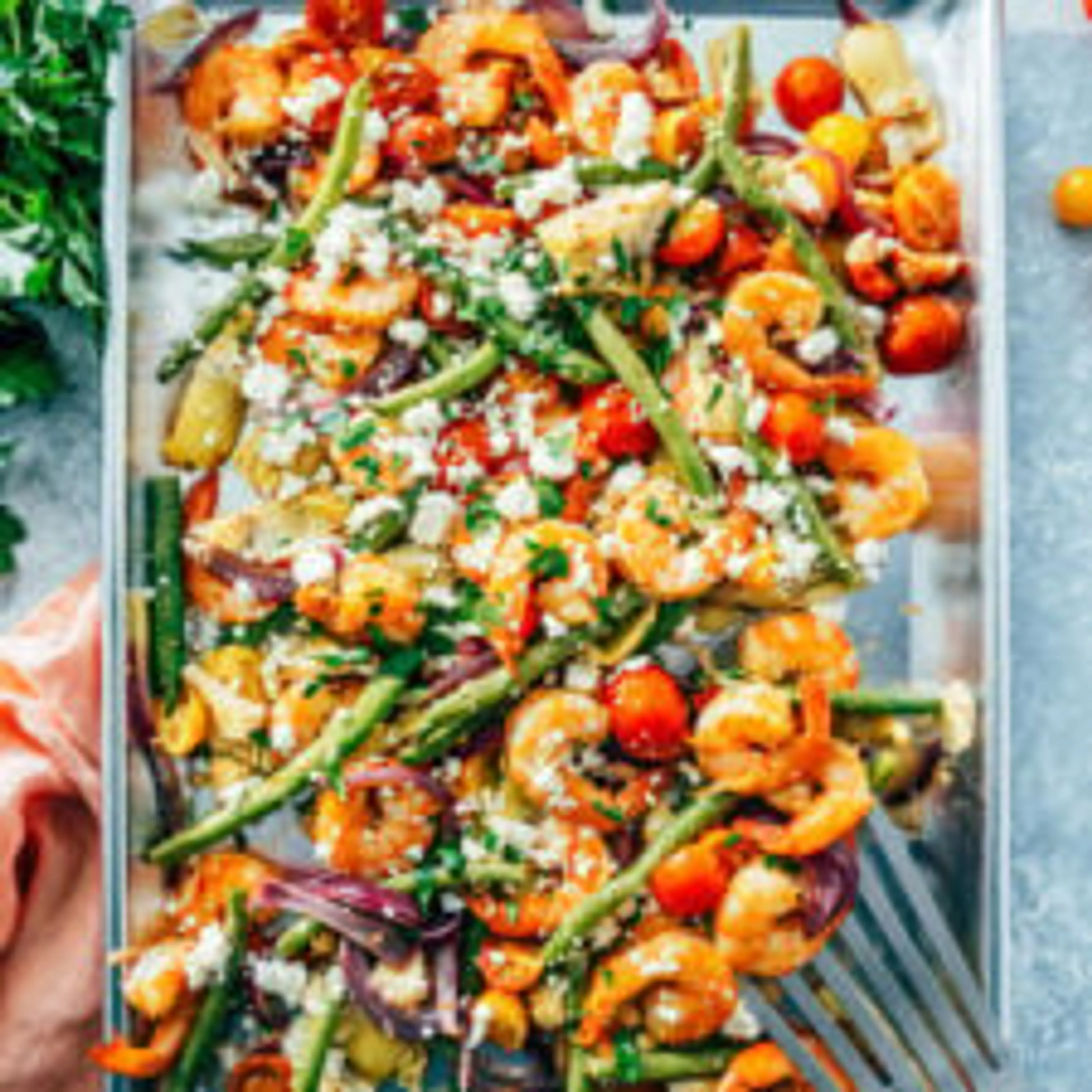 Sheet Pan Shrimp