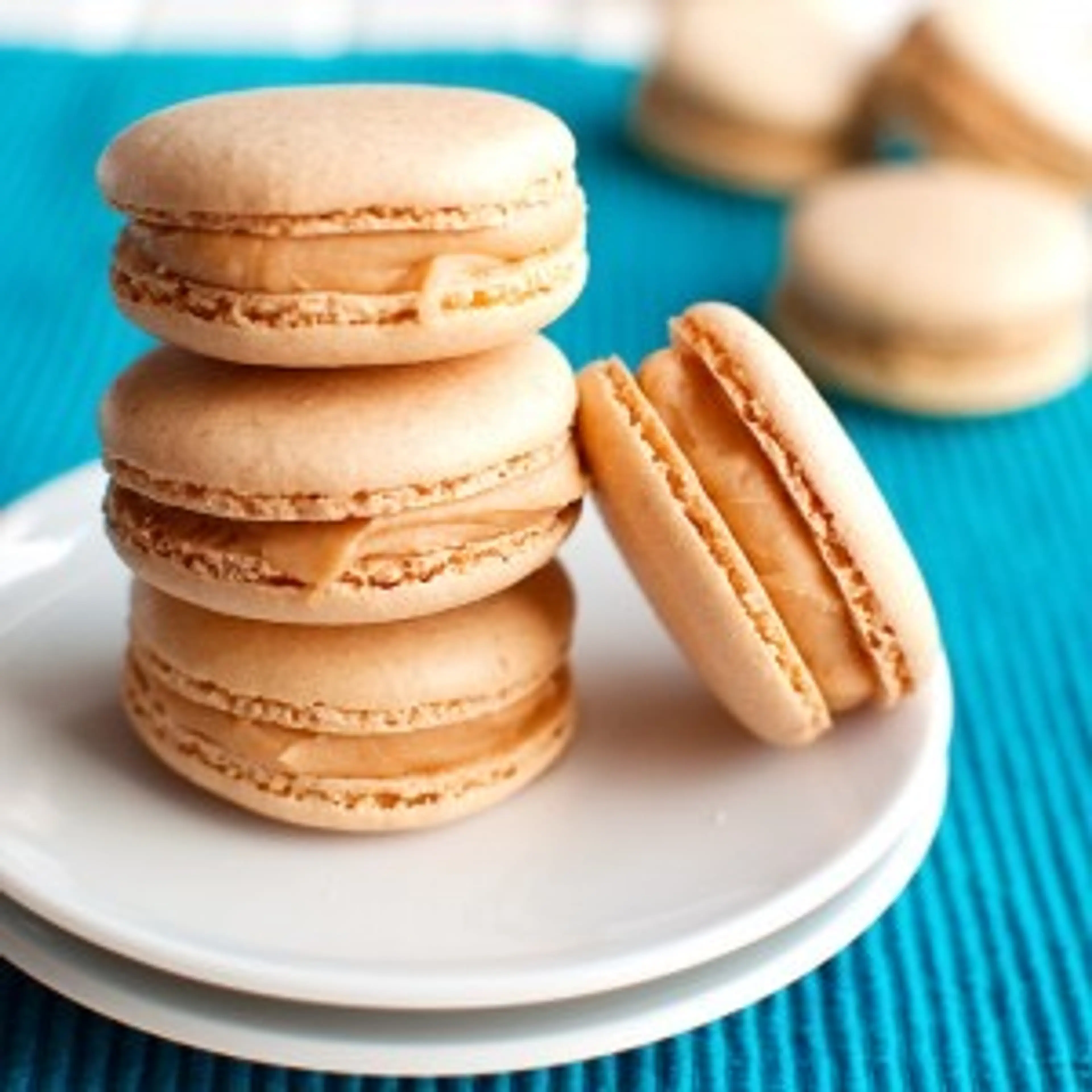 Salted Caramel Macarons
