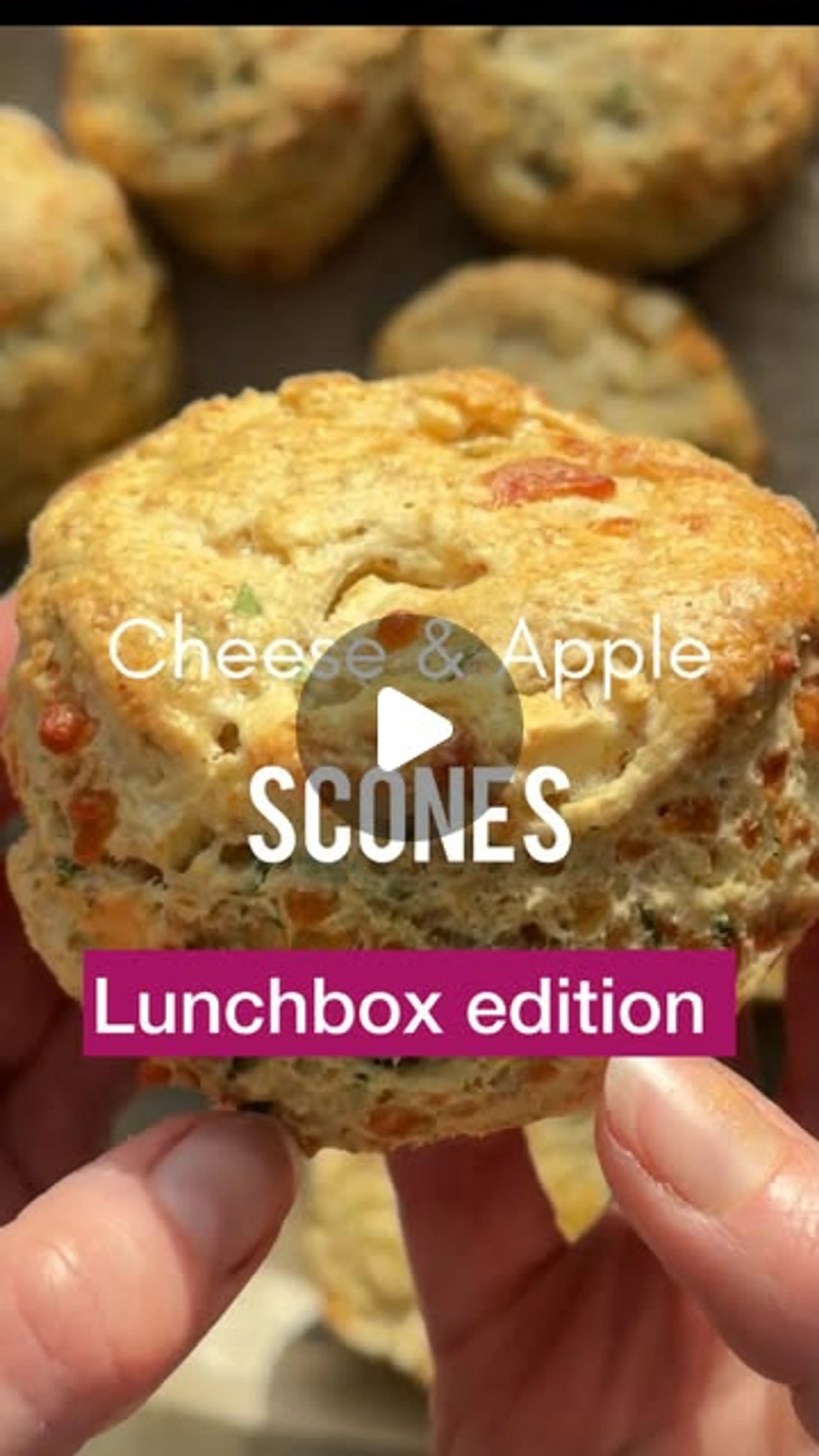 Cheese And Apple Scones