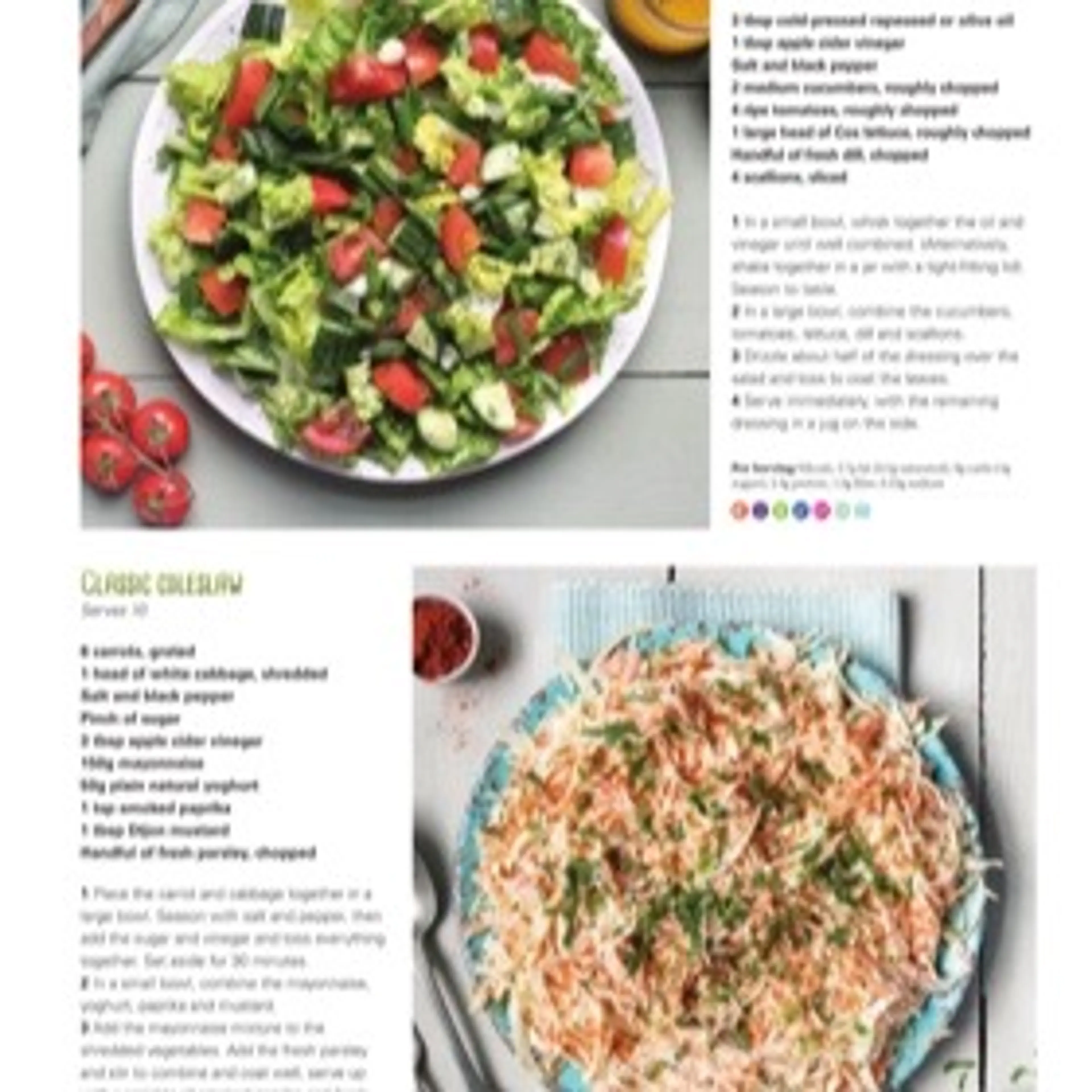 FRESH AND EASY LEAFY GREEN SALAD