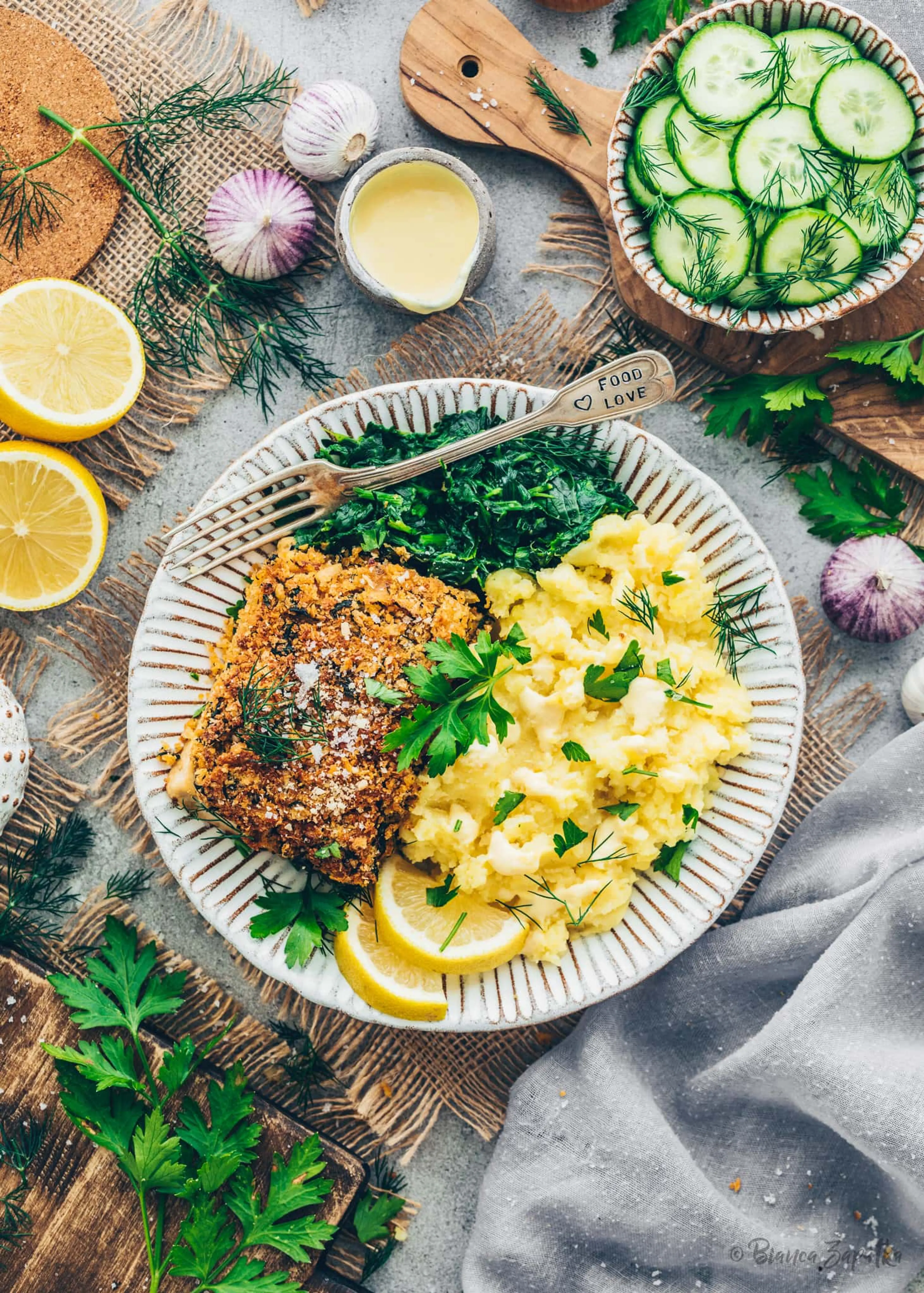 Tofu à la Bordelaise - Veganes Schlemmerfilet